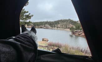 Blake M.'s photo at Curt Gowdy State Park Campground near Buford, WY
