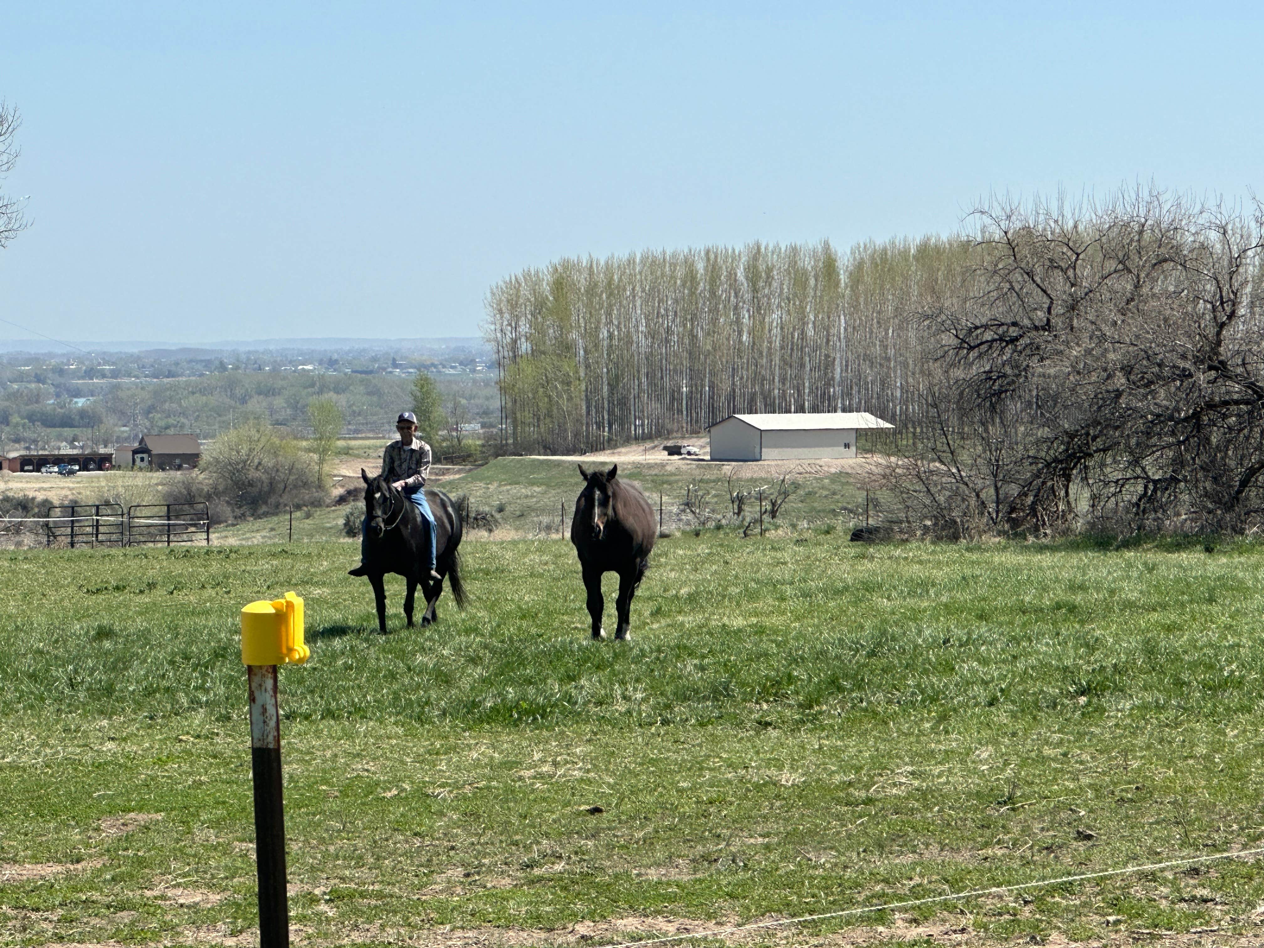 Camper-submitted photo at Hat J Equine motel and RV near Huntington, OR