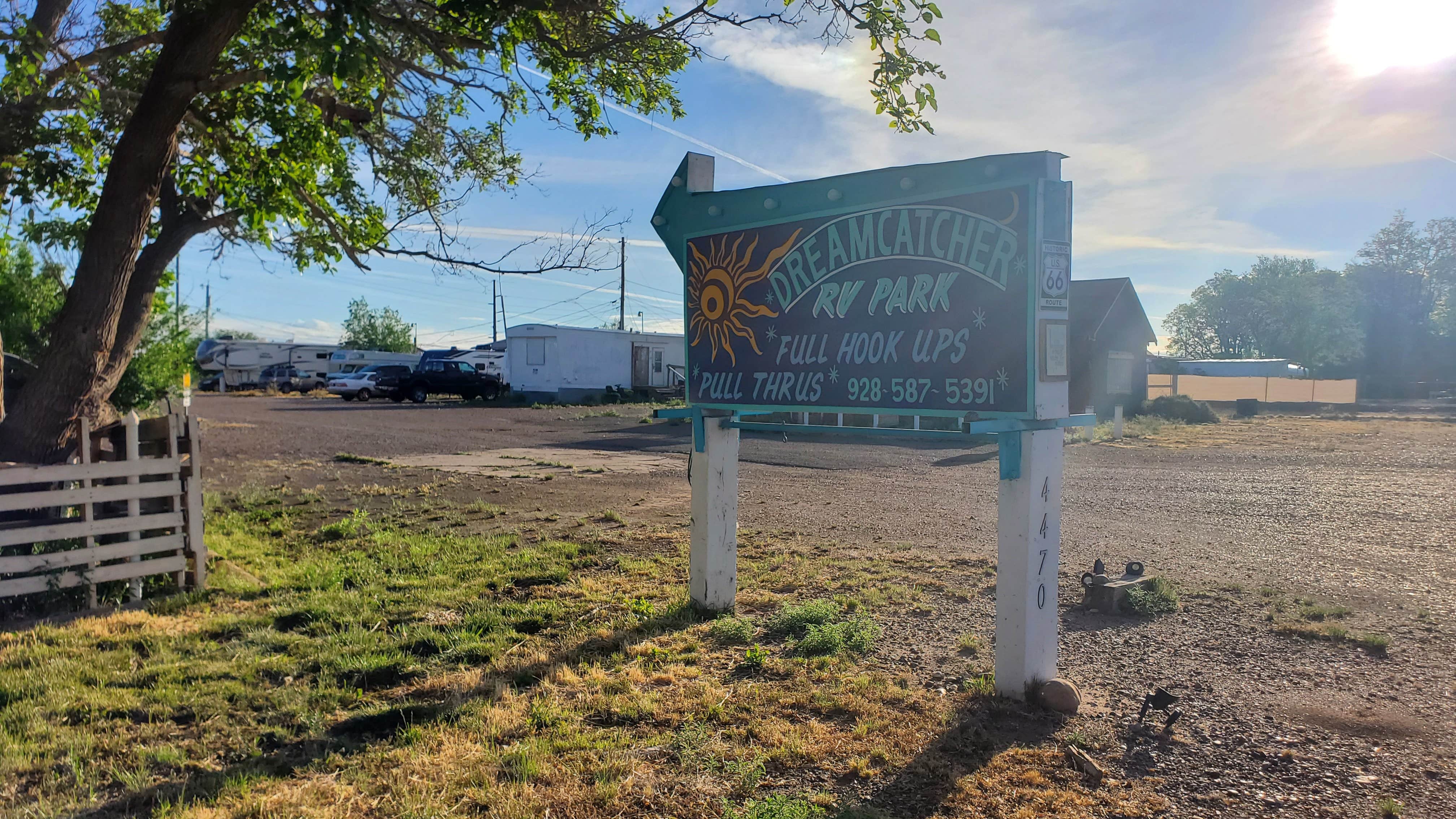 Camper-submitted photo at Dreamcatcher RV Park near Winslow, AZ