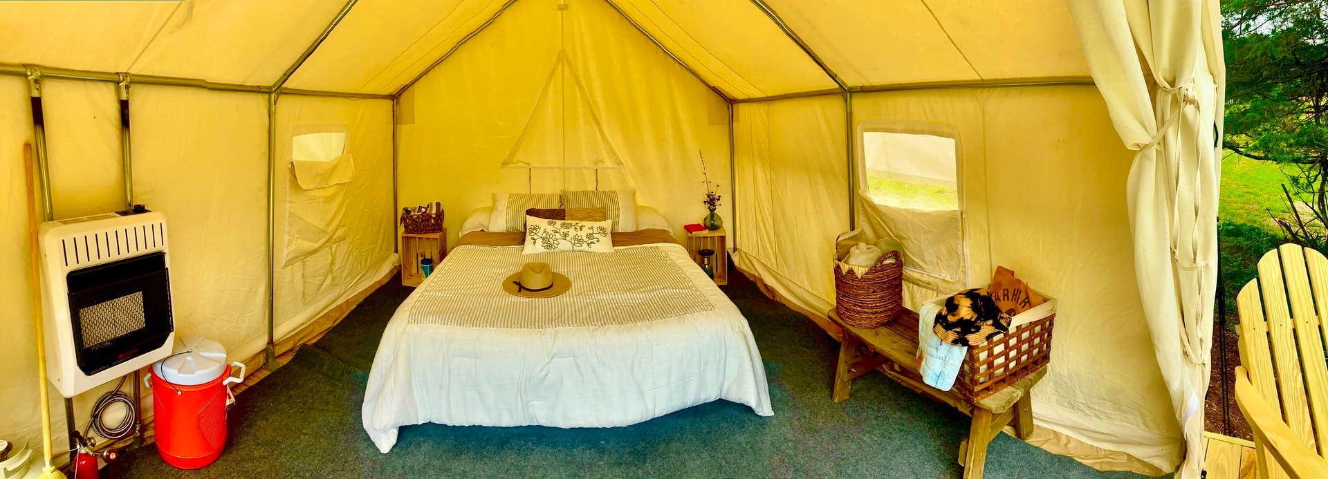 The Dyrt's photo of camping with pets at Tentrr Signature Site - Frisky Sward Lower Meadow 1 near Poughquag, NY