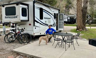 Sharon B.'s photo of camping with pets at Carbondale-Crystal River KOA near Glenwood Springs, CO
