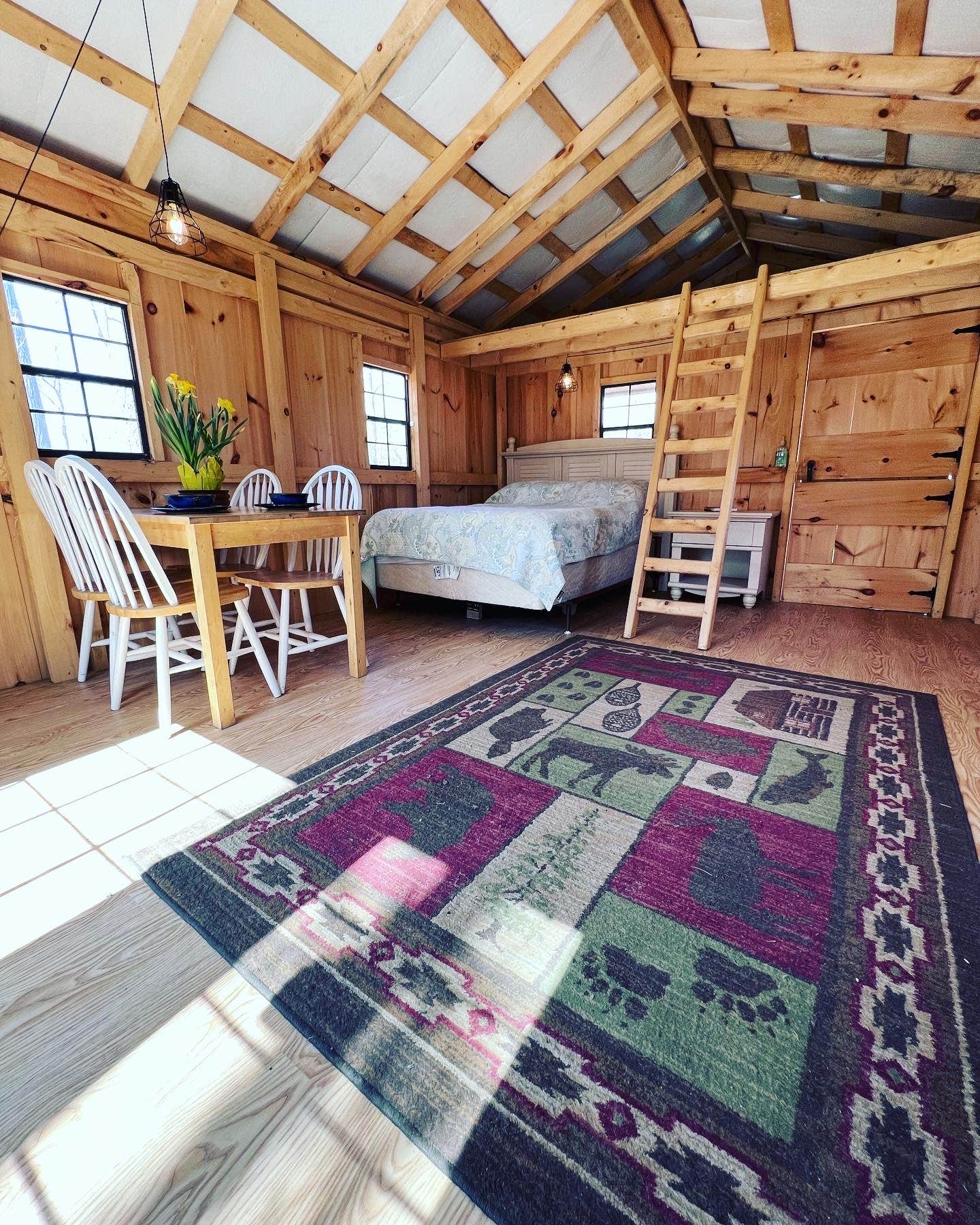 Camper-submitted photo at The Cabins at WoodsEdge near Livonia, NY