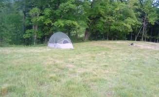 Dianne C.'s photo of tent camping at Black Creek Maple's Nature Escape and Tent Haven near Perkinsville, VT