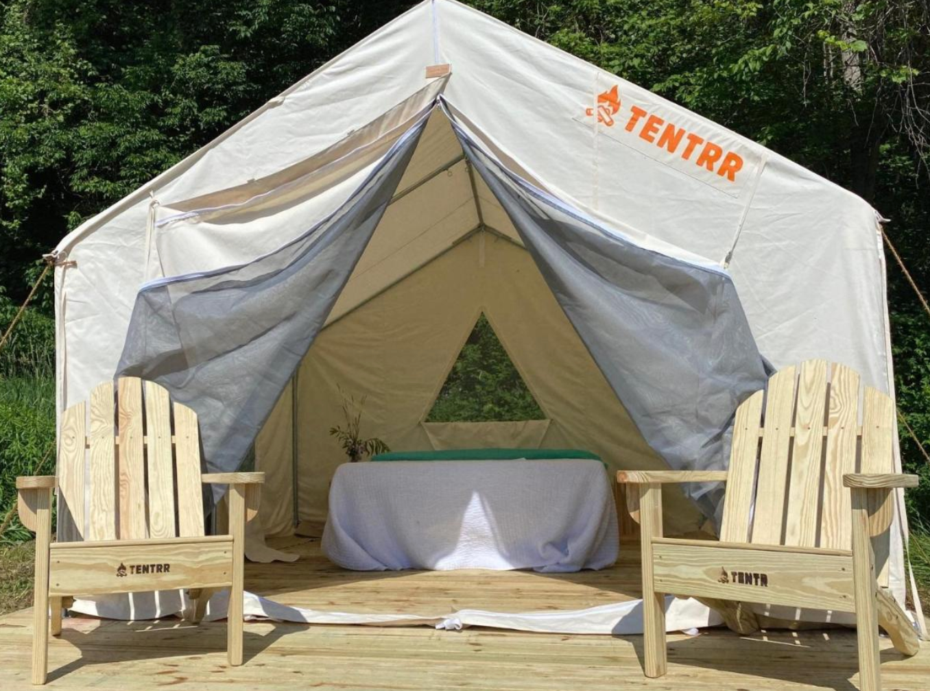 Saraj B.'s photo at Tentrr Signature Site - Mt Otsego Sunrise Meadow near Cherry Valley, NY