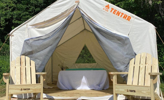 Saraj B.'s photo at Tentrr Signature Site - Mt Otsego Sunrise Meadow near Jordanville, NY