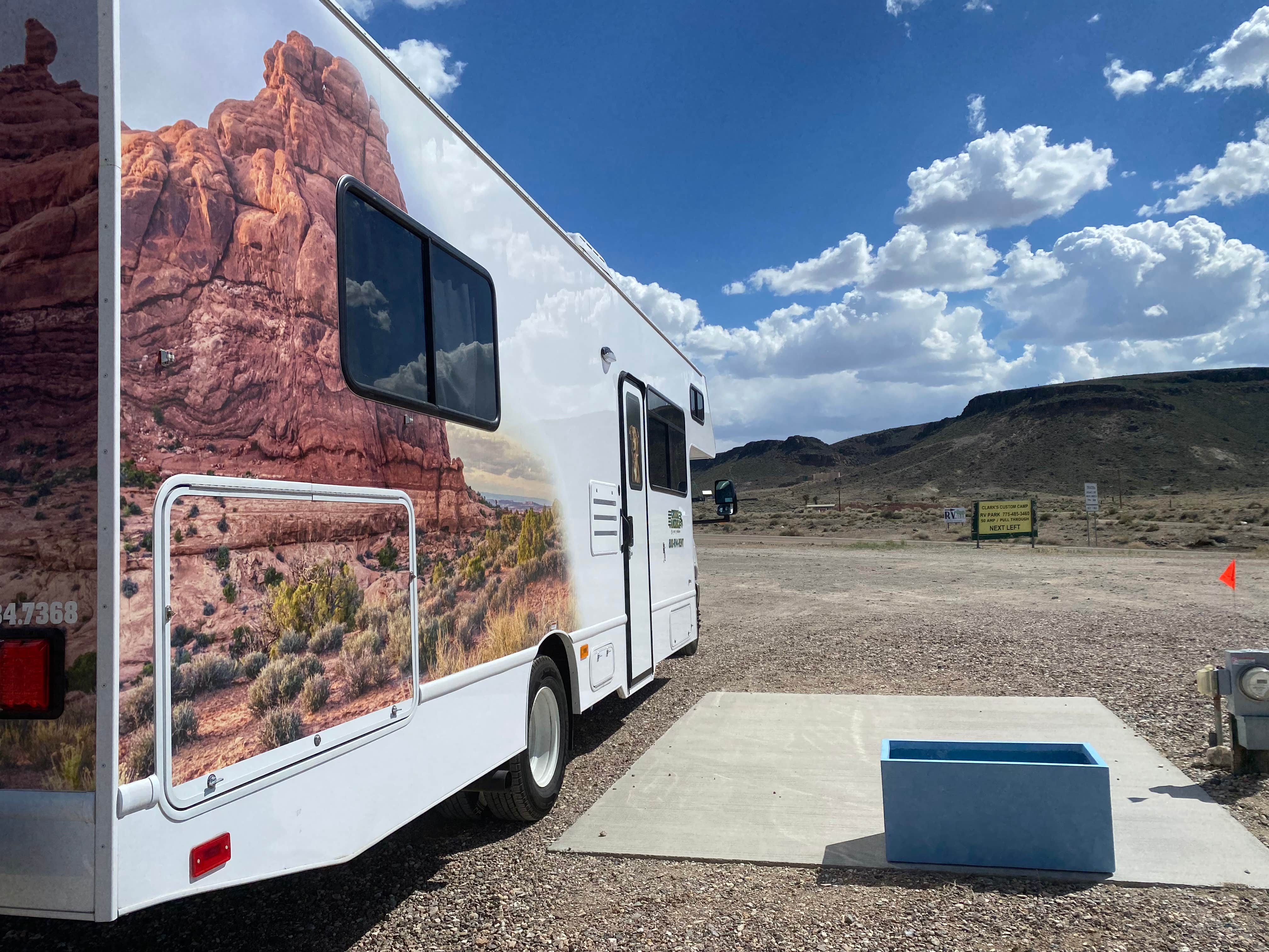 Camper-submitted photo at Clark's Custom Camp near Tonopah, NV
