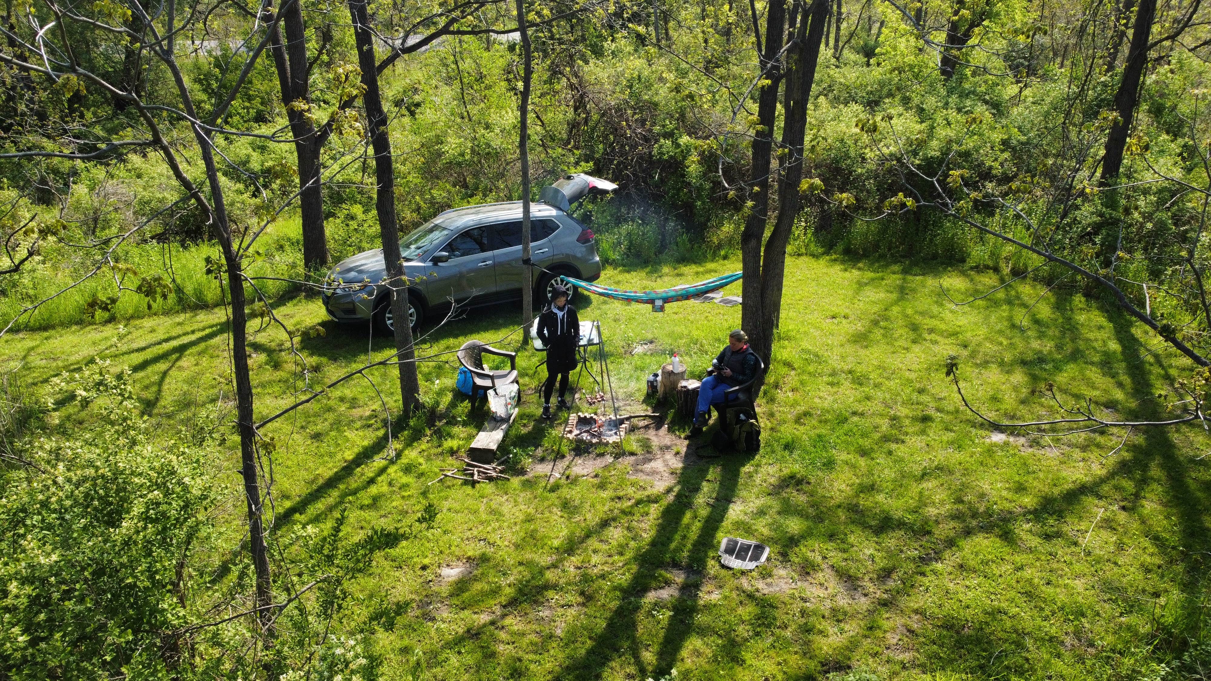 Victoria M.'s photo of camping with pets at Pooh's Corner near Tyrone, NY