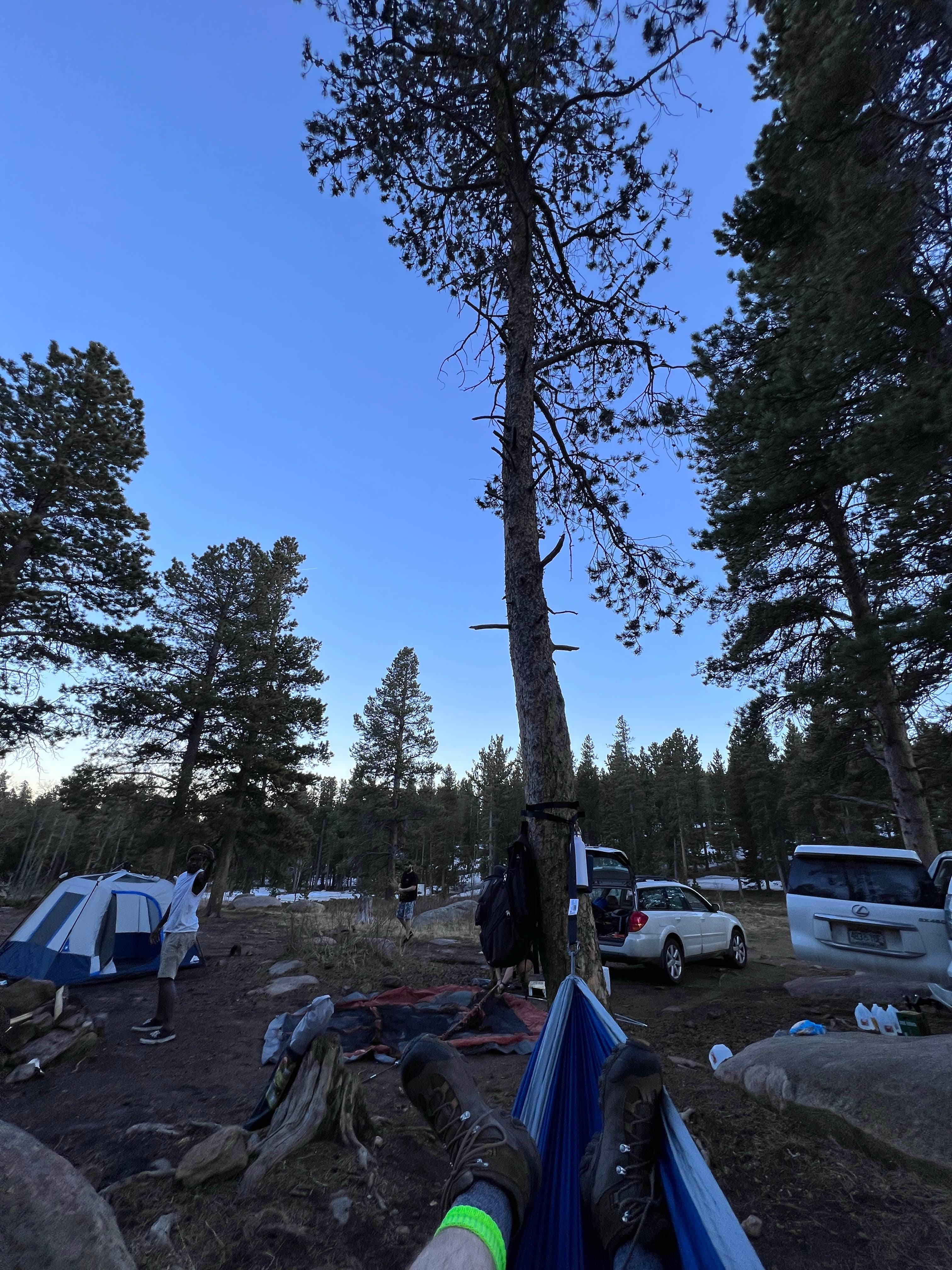 Anthony R.'s photo of tent camping at Gordon Gulch Dispersed Area in Colorado