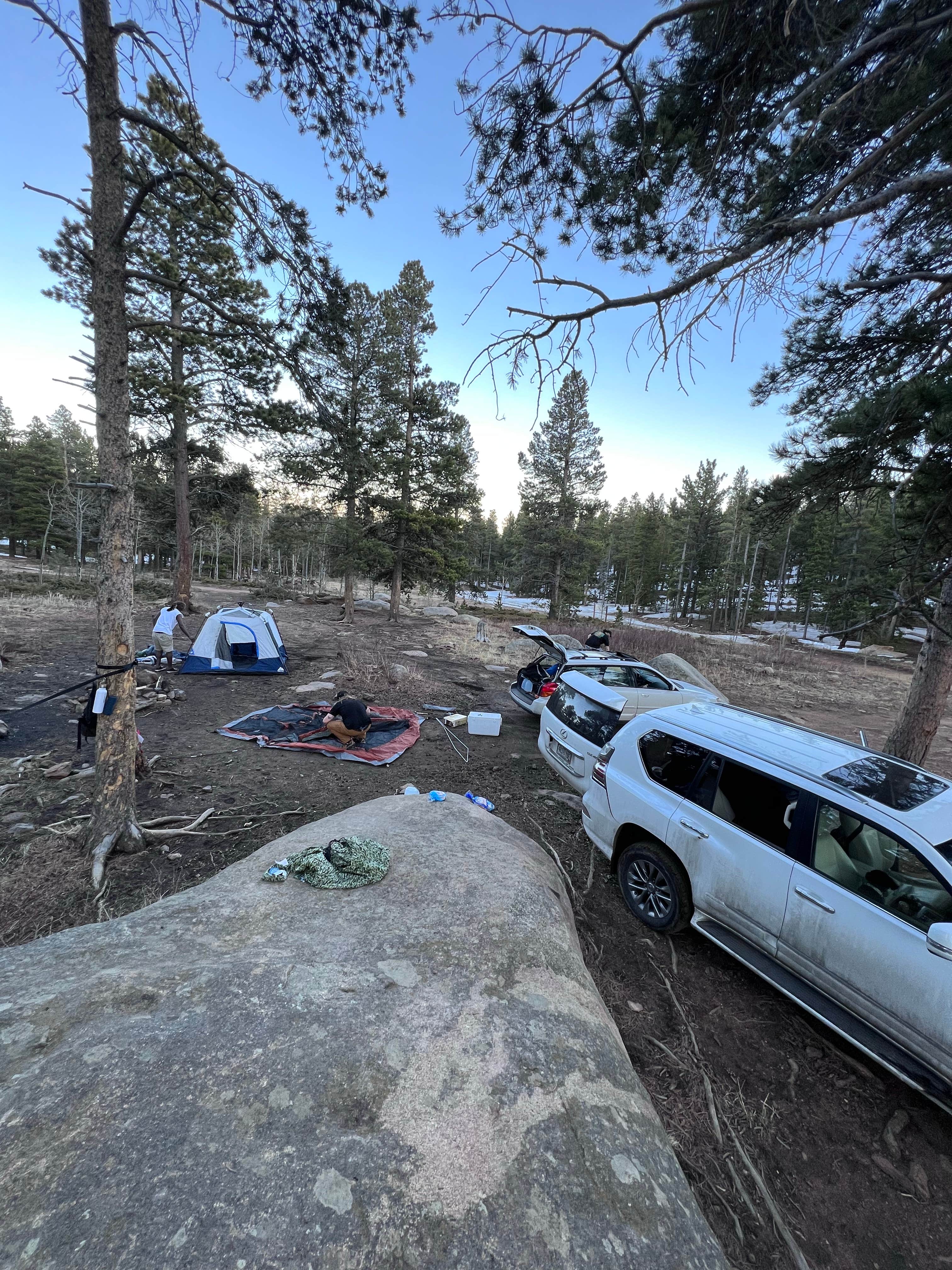 Anthony R.'s photo of a dispersed camping area at Gordon Gulch Dispersed Area near Hot Sulphur Springs, CO