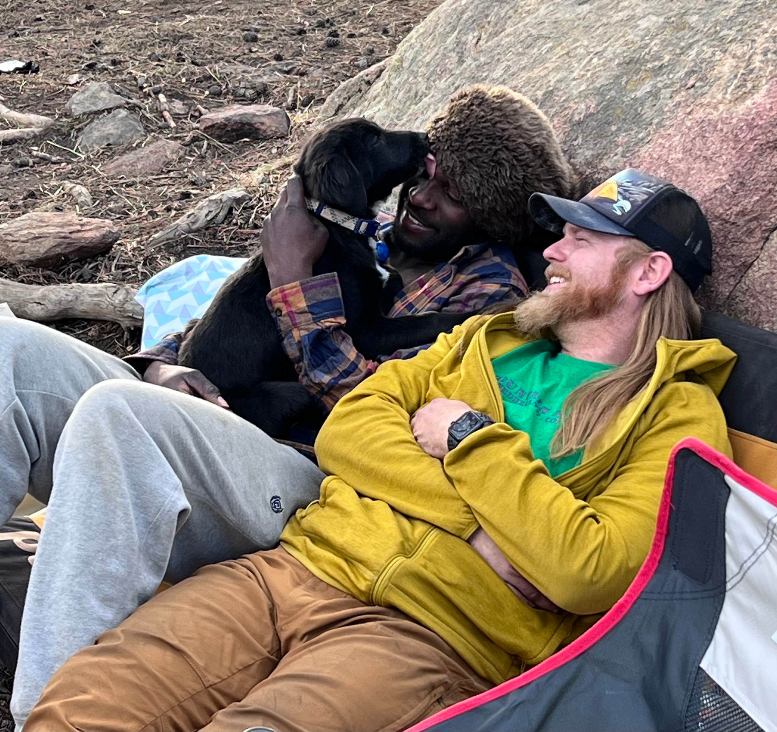 Anthony R.'s photo of camping with pets at Gordon Gulch Dispersed Area near Winter Park, CO