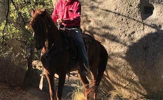 Edward W.'s photo of camping with a horse at Groom Creek Horse Camp in Arizona