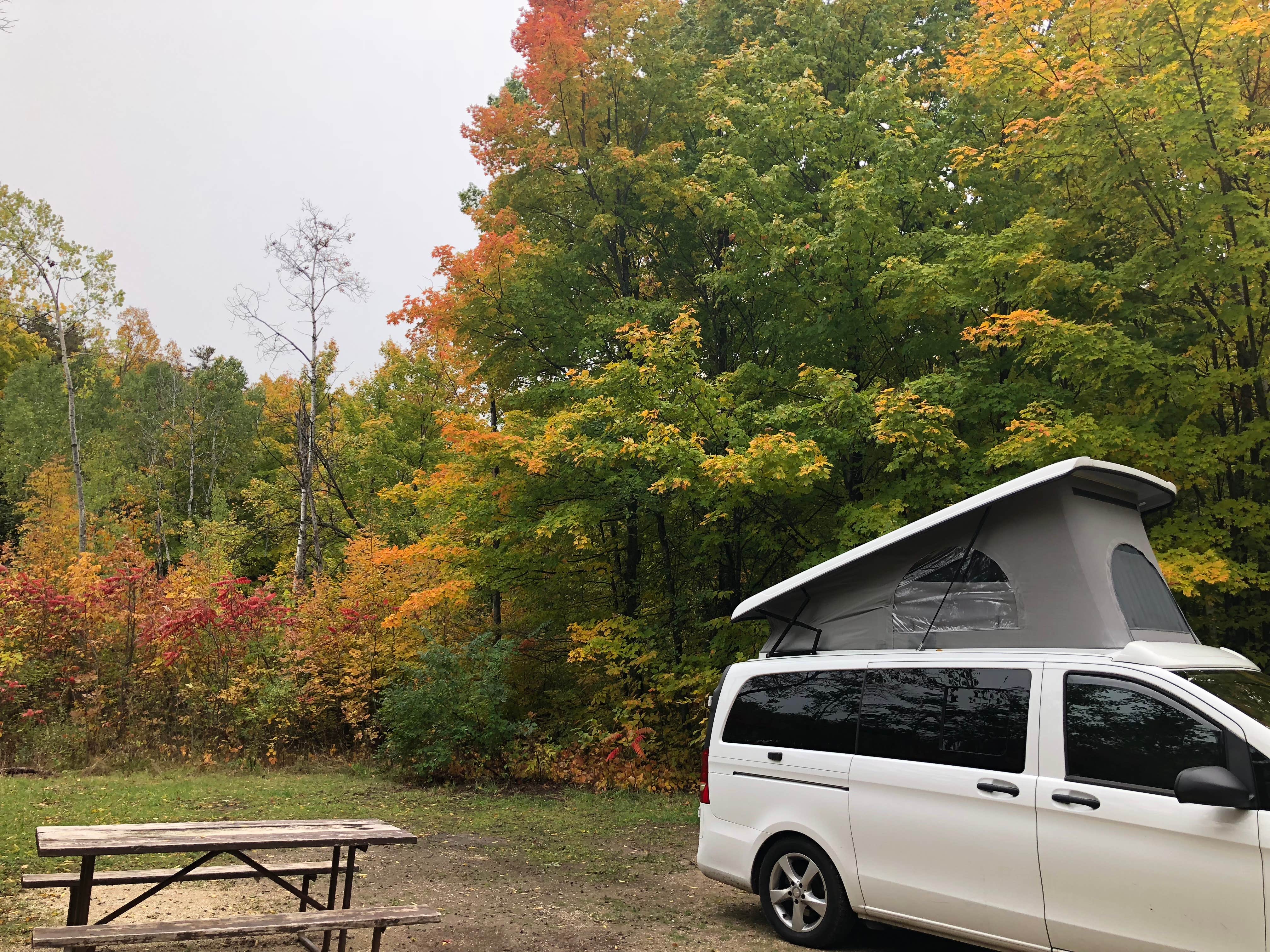 Lee D.'s photo of rv camping at South Nicolet Bay Campground — Peninsula State Park near Baileys Harbor, WI