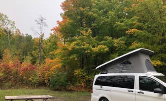 Lee D.'s photo of rv camping at South Nicolet Bay Campground — Peninsula State Park near Oconto, WI
