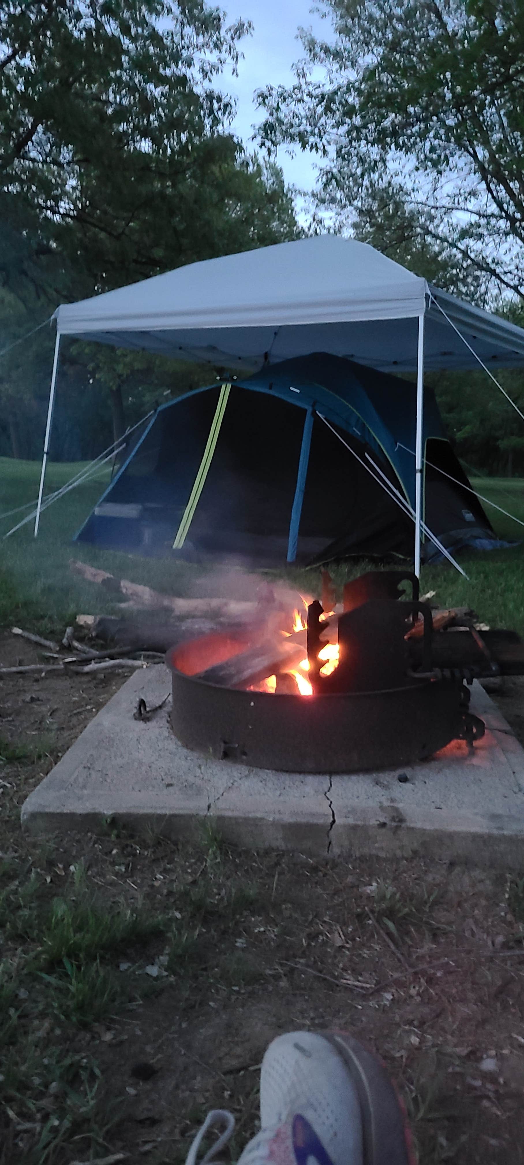Tarrah C.'s photo at Ash Grove Campground — Indian Cave State Park near Shubert, NE