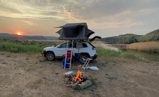 Maui F.'s photo of a dispersed camping area at Trail Lake Dispersed near Coulee City, WA