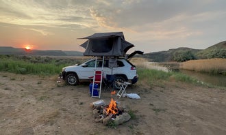Camping near Blue Lake: Trail Lake, Coulee City, Washington