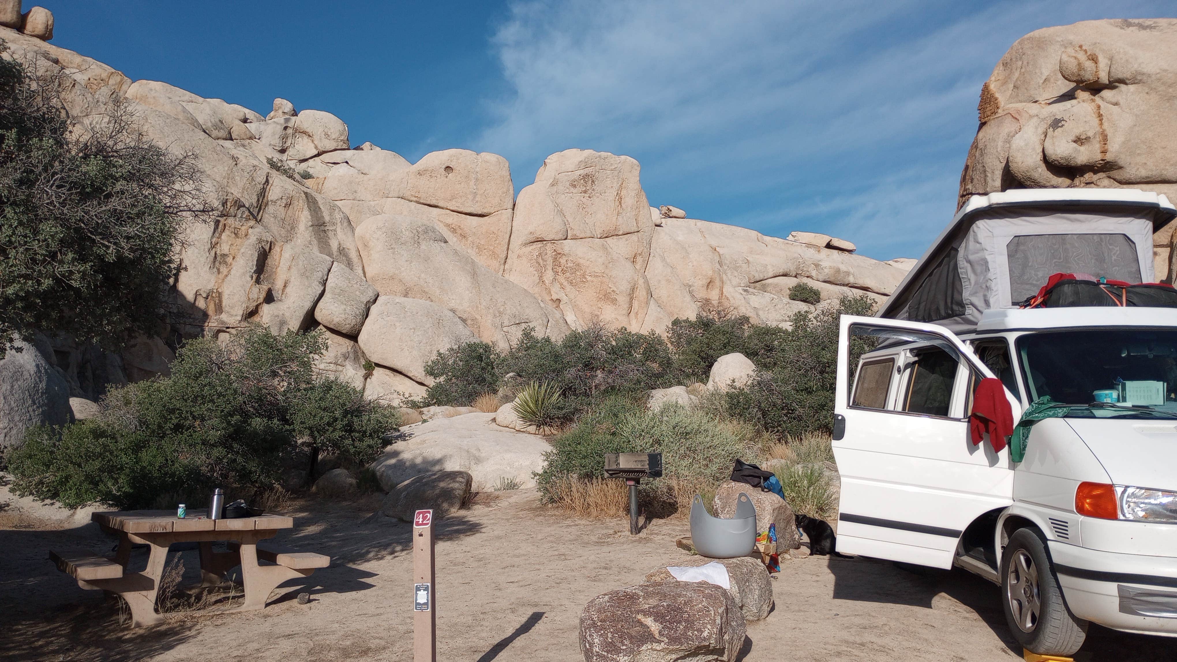 Chris J.'s photo of rv camping at Hidden Valley Campground — Joshua Tree National Park near Amboy, CA
