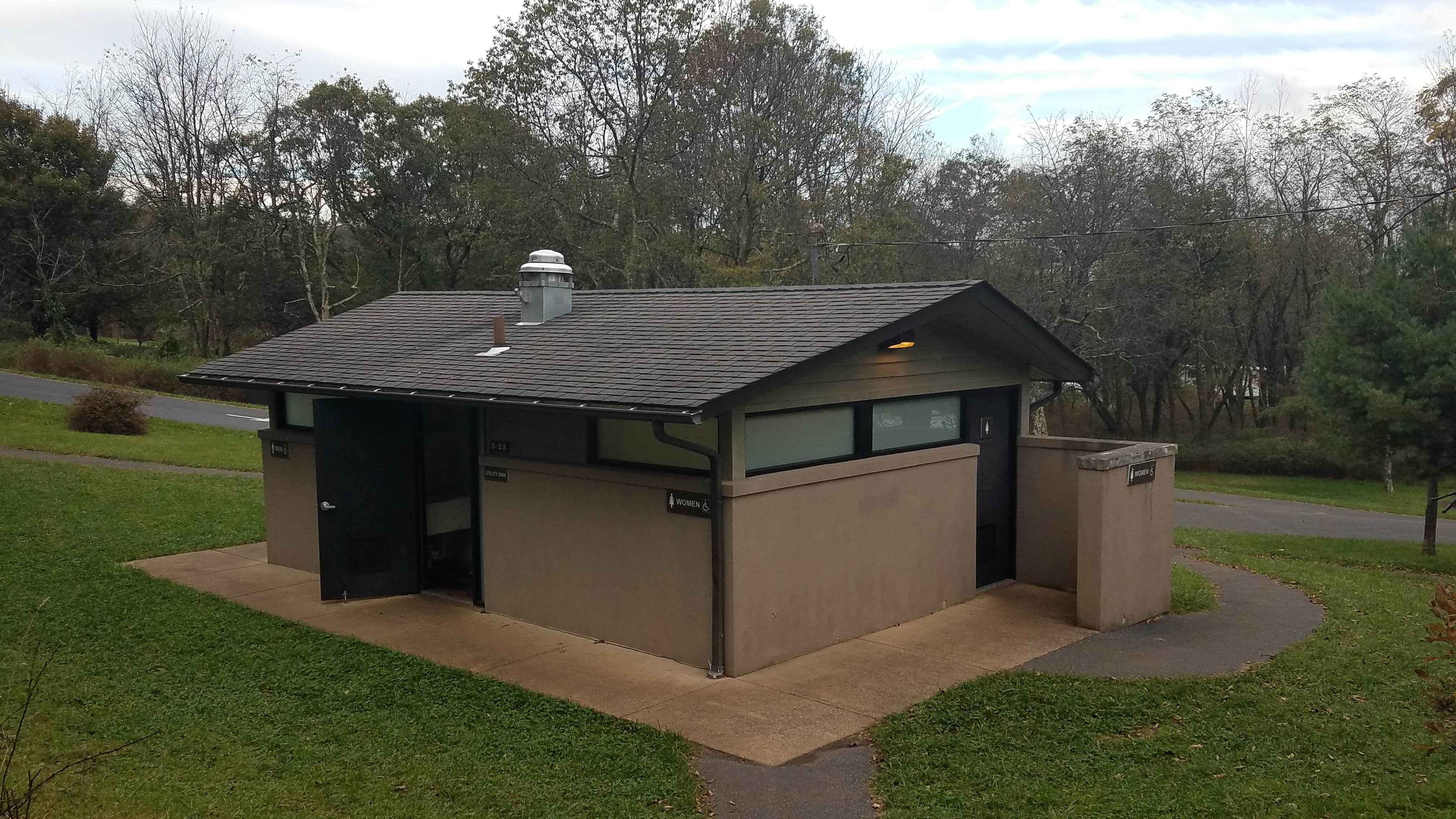 Mary S.'s photo of camping with pets at Big Meadows Campground — Shenandoah National Park near Charlottesville, VA