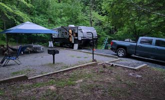 Camping near Gorgeous Stays: Tsali Campground, Almond, North Carolina