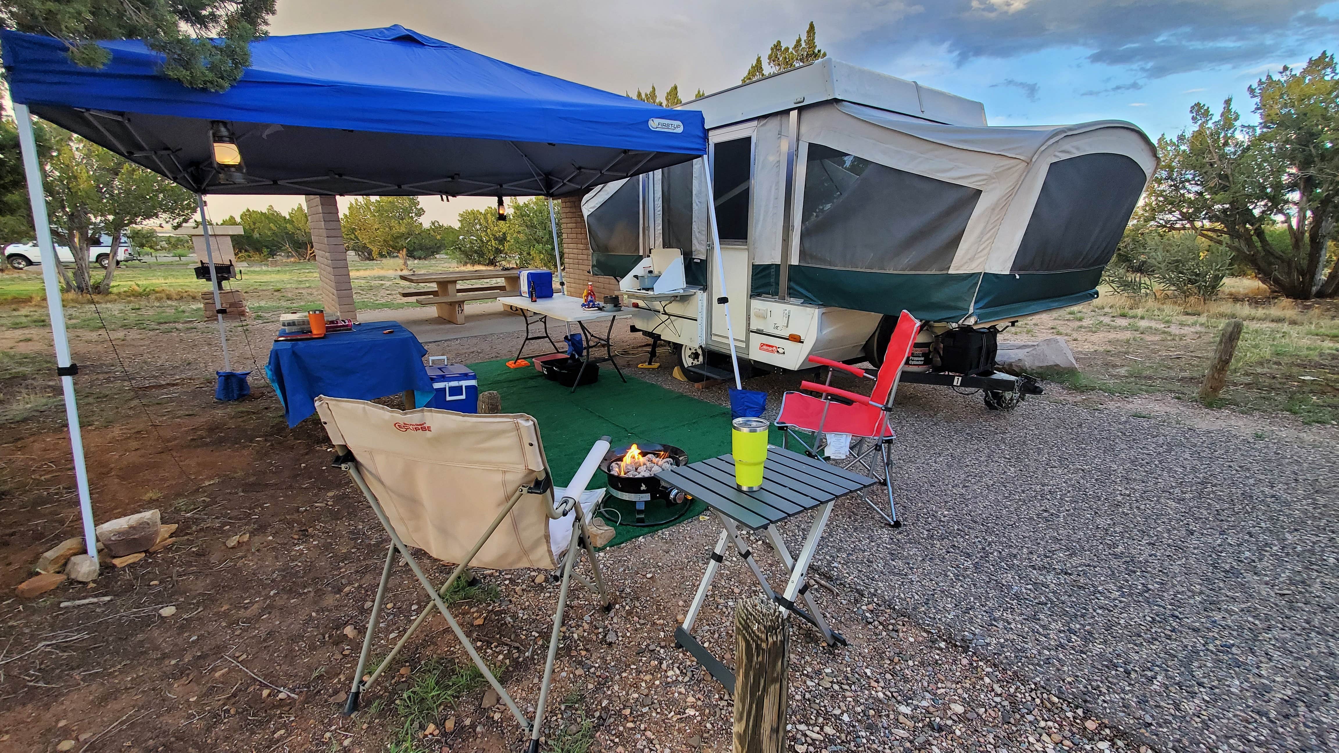 Camper-submitted photo at Rocky Point Campground — Santa Rosa Lake State Park near Las Vegas, NM