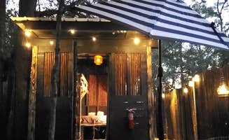 J B.'s photo of a cabin at Zen Rustic Tiny Cabin - PERMANENTLY CLOSED near Jay, FL