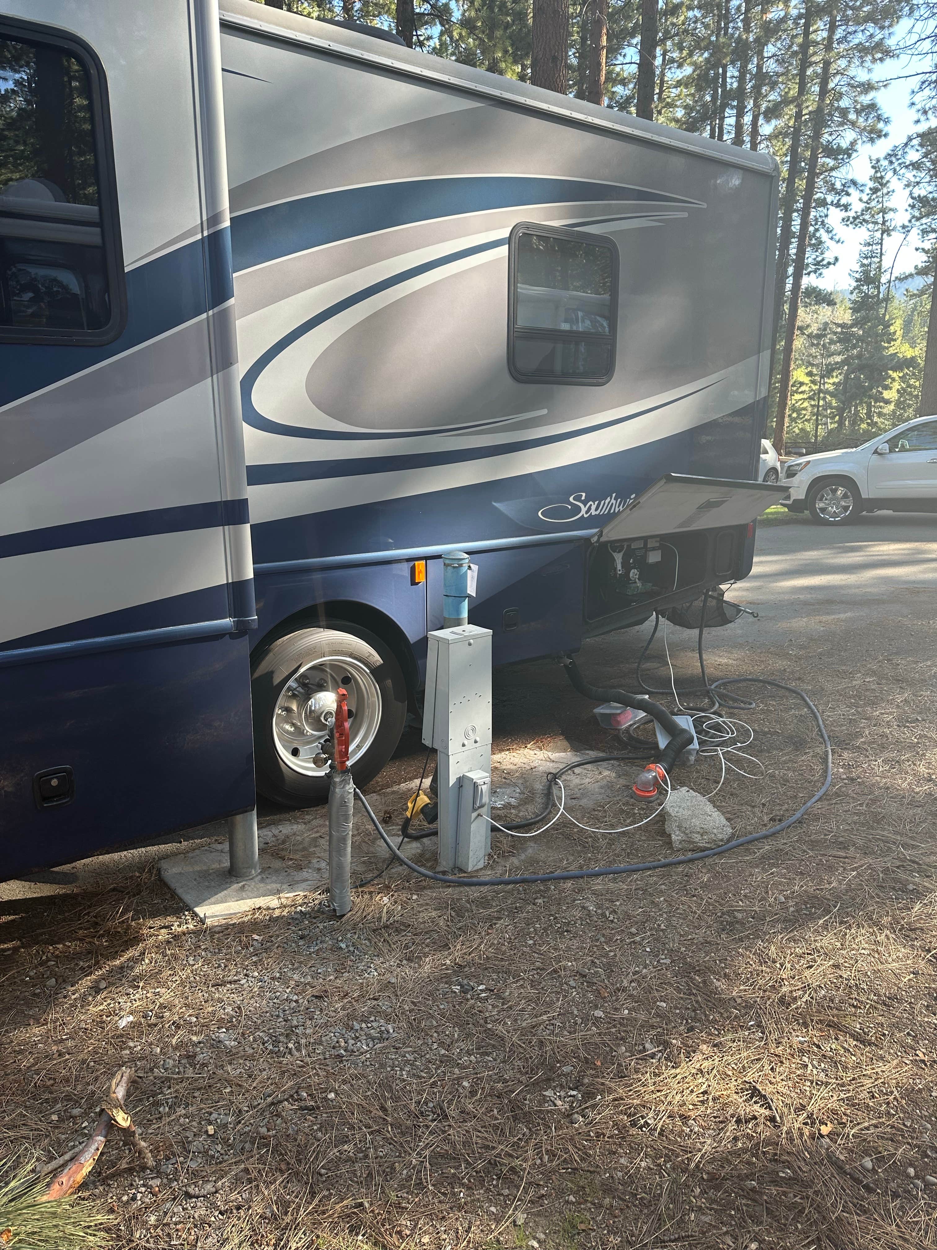 Richard T.'s photo of rv camping at Zephyr Cove RV & Campground — Lake Tahoe Basin Management Unit near Incline Village-Crystal Bay, NV