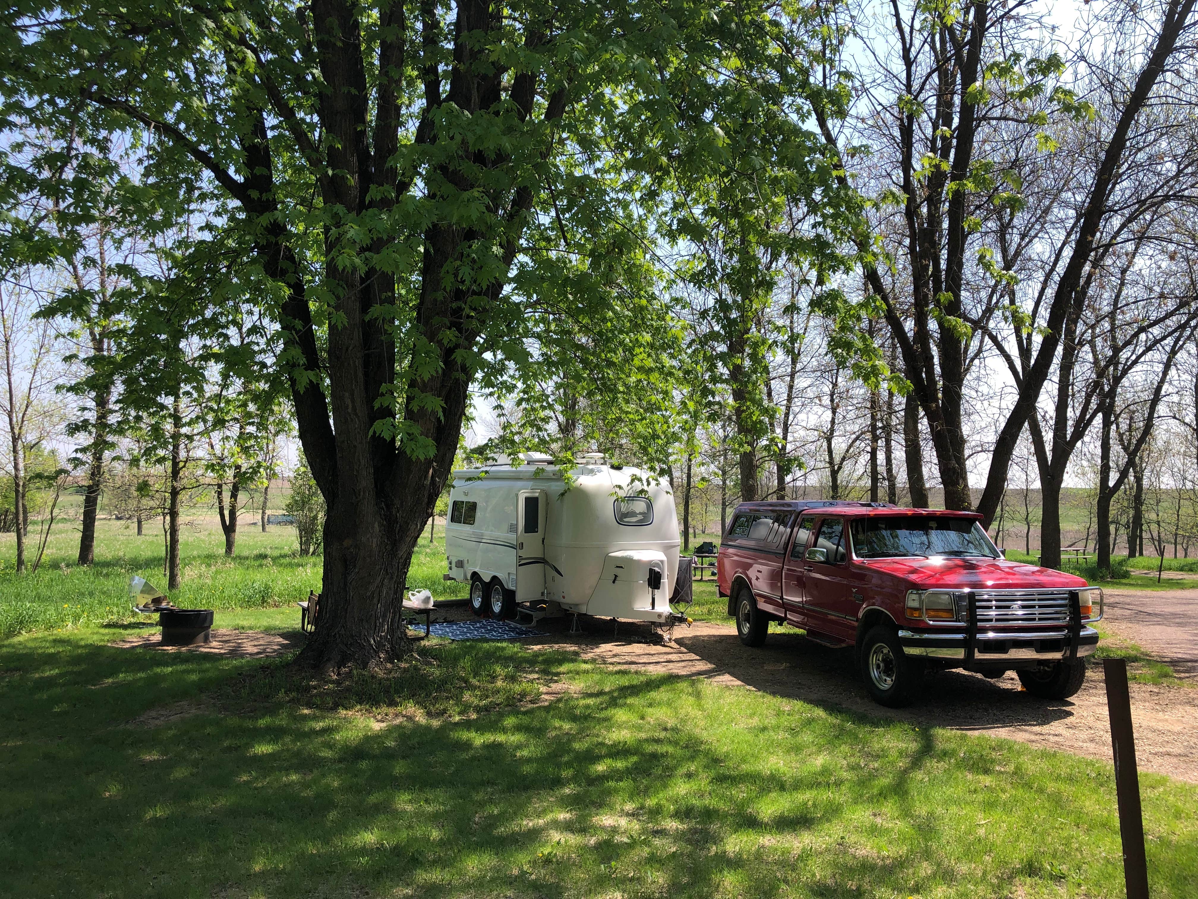 Tom's photo of rv camping at Blue Mounds State Park Campground near Currie, MN