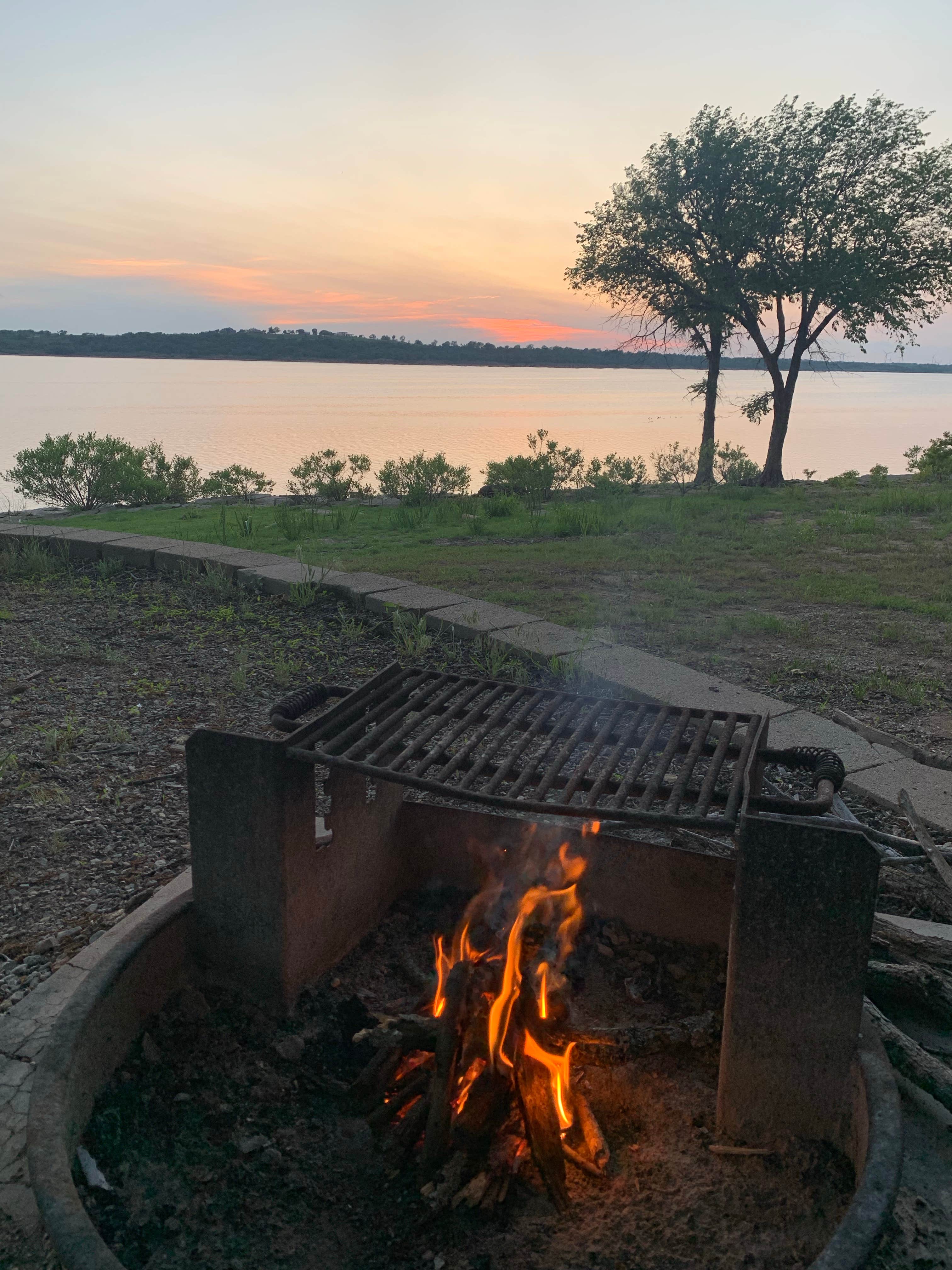 Camping near Sarge Creek: Osage Cove - Kaw Lake, Ponca City, Oklahoma