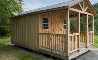 Dianne C.'s photo of a cabin at Black Creek's Maple Retreat Cabin near Peru, NY