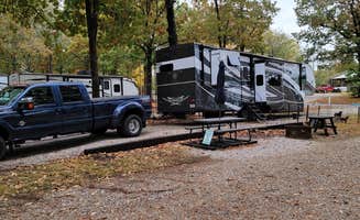 Caroline S.'s photo of camping with pets at Blue Sky RV Park near Calico Rock, AR