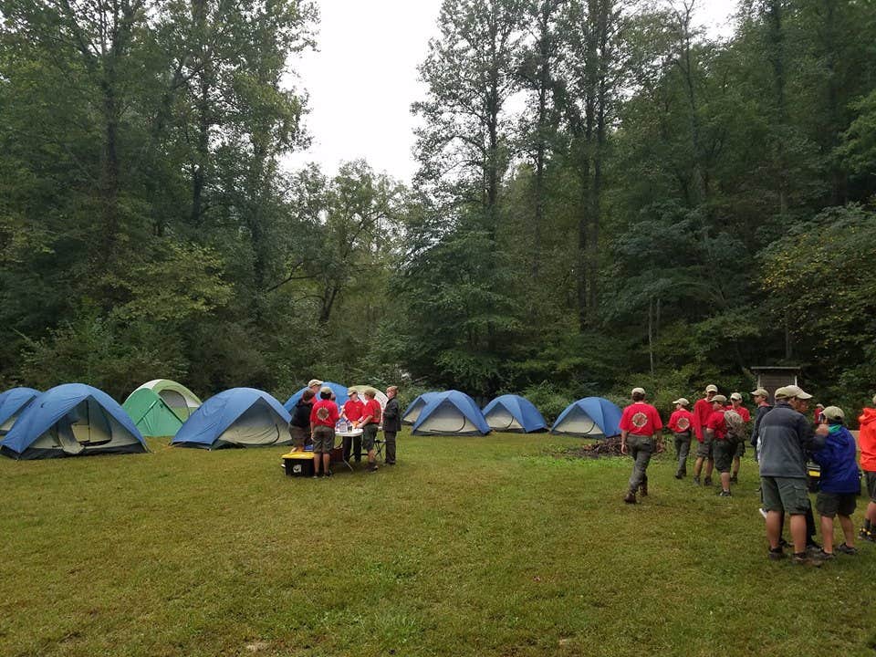 Joe M.'s photo at Tumbling Waters Campground and Trout Pond near Almond, NC