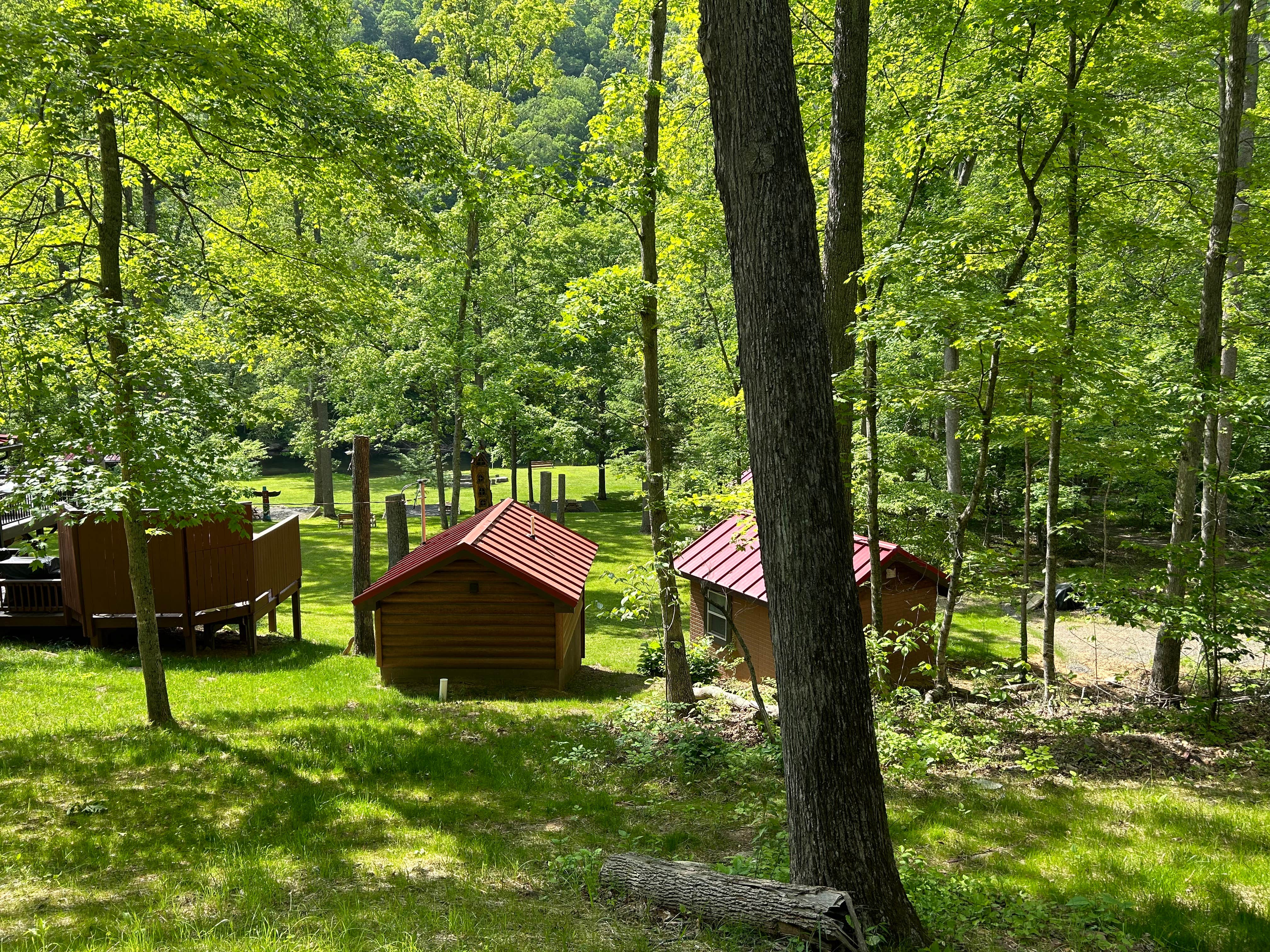 Carol G.'s photo of a cabin at Camp Cacapon near Flintstone, MD