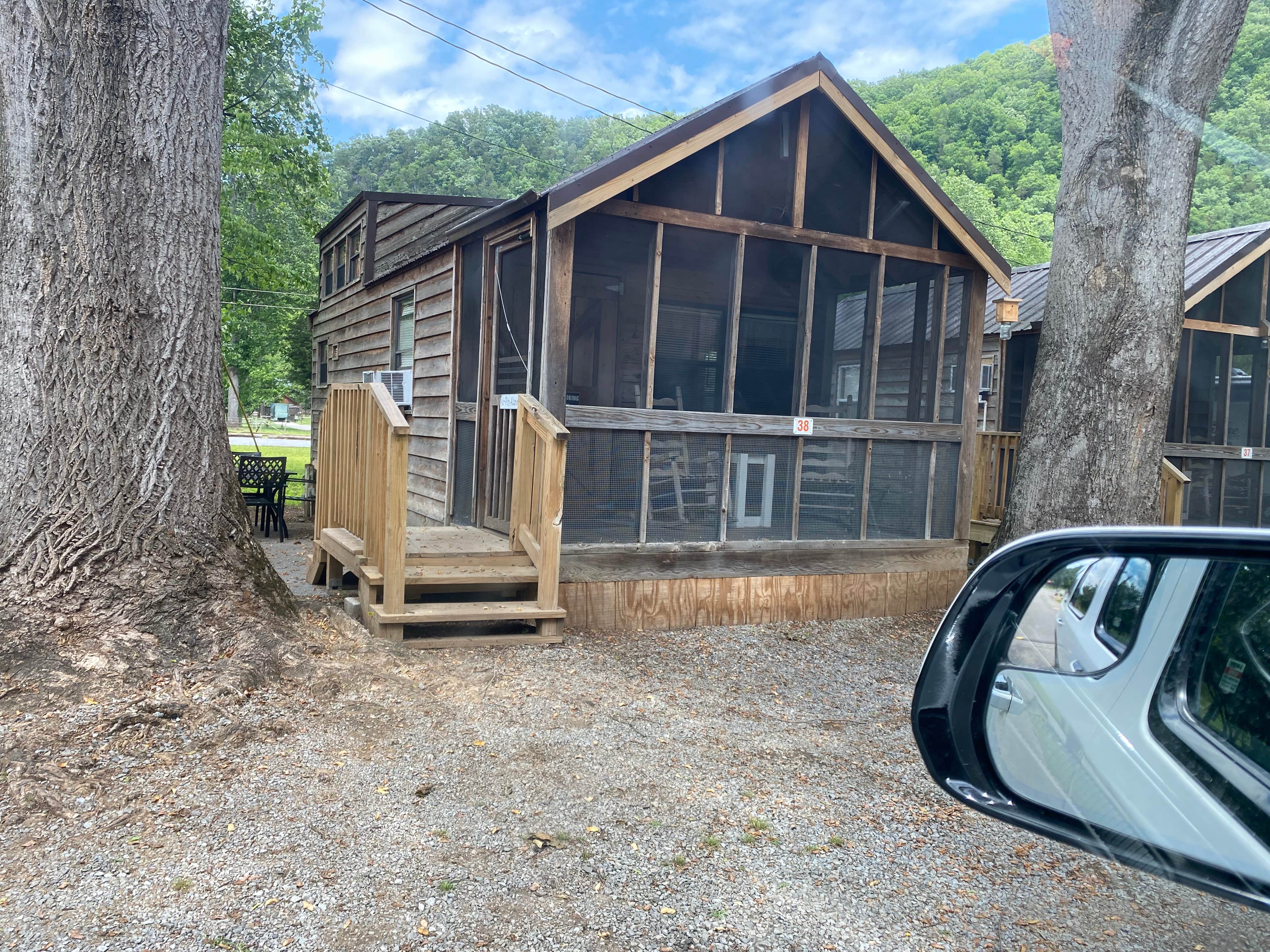 Larry T.'s photo of a cabin at Mountaineer Campground near Tallassee, TN