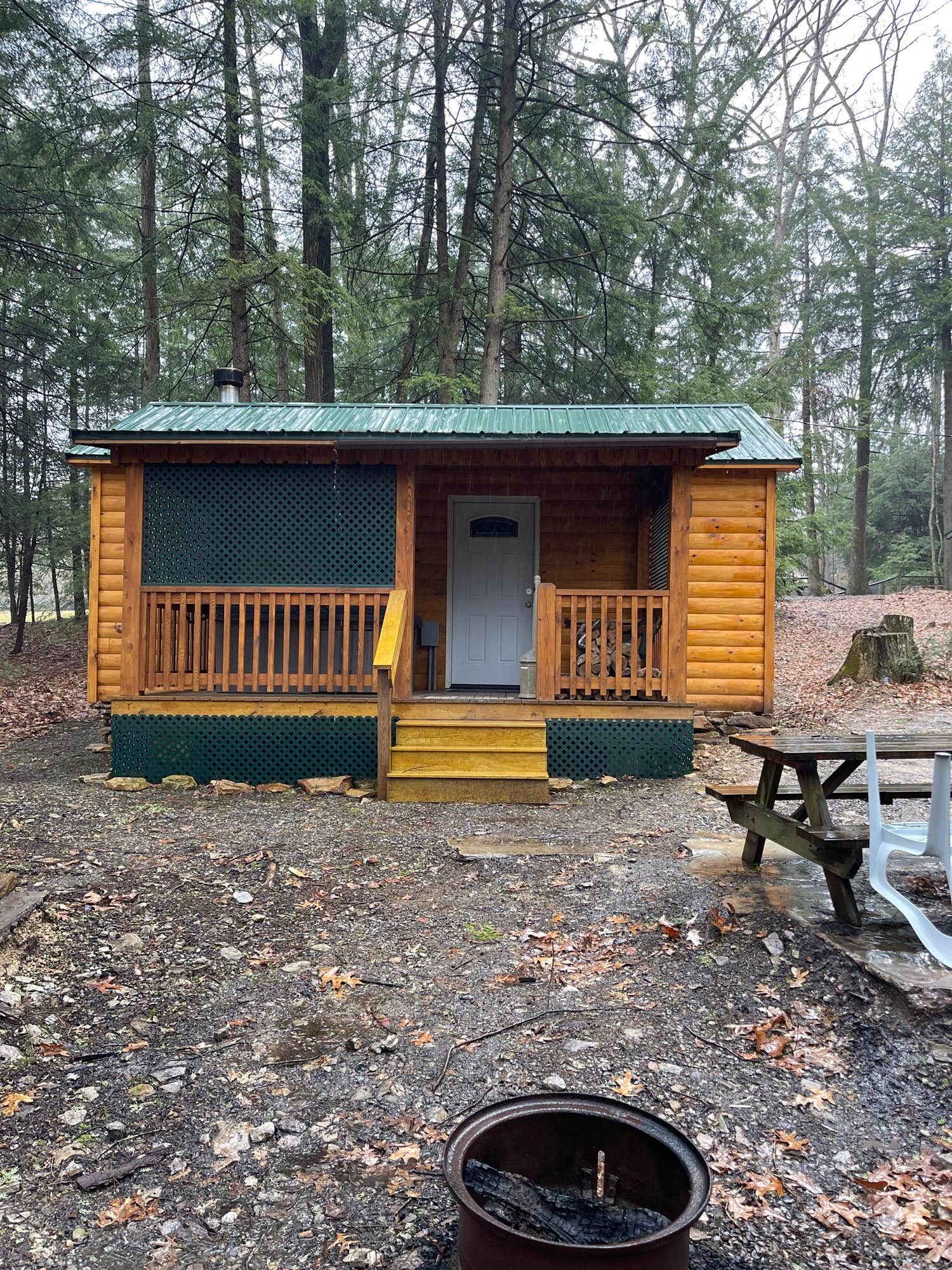 The Dyrt's photo of a cabin at Hominy Ridge Cabins and Gift Shop near Clarington, PA