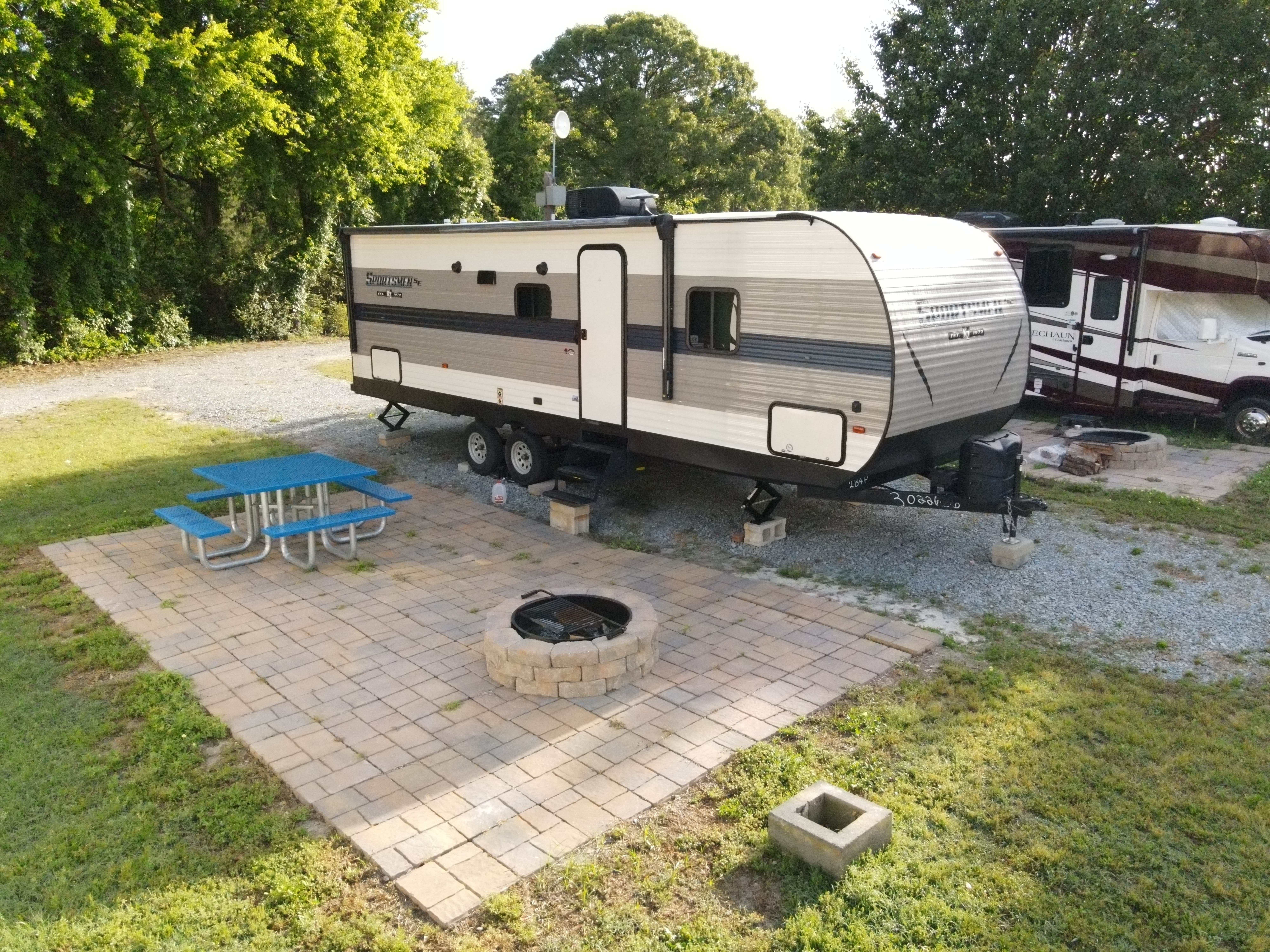 Camper-submitted photo at Four Oaks Lodging & RV Resort near Middlesex, NC