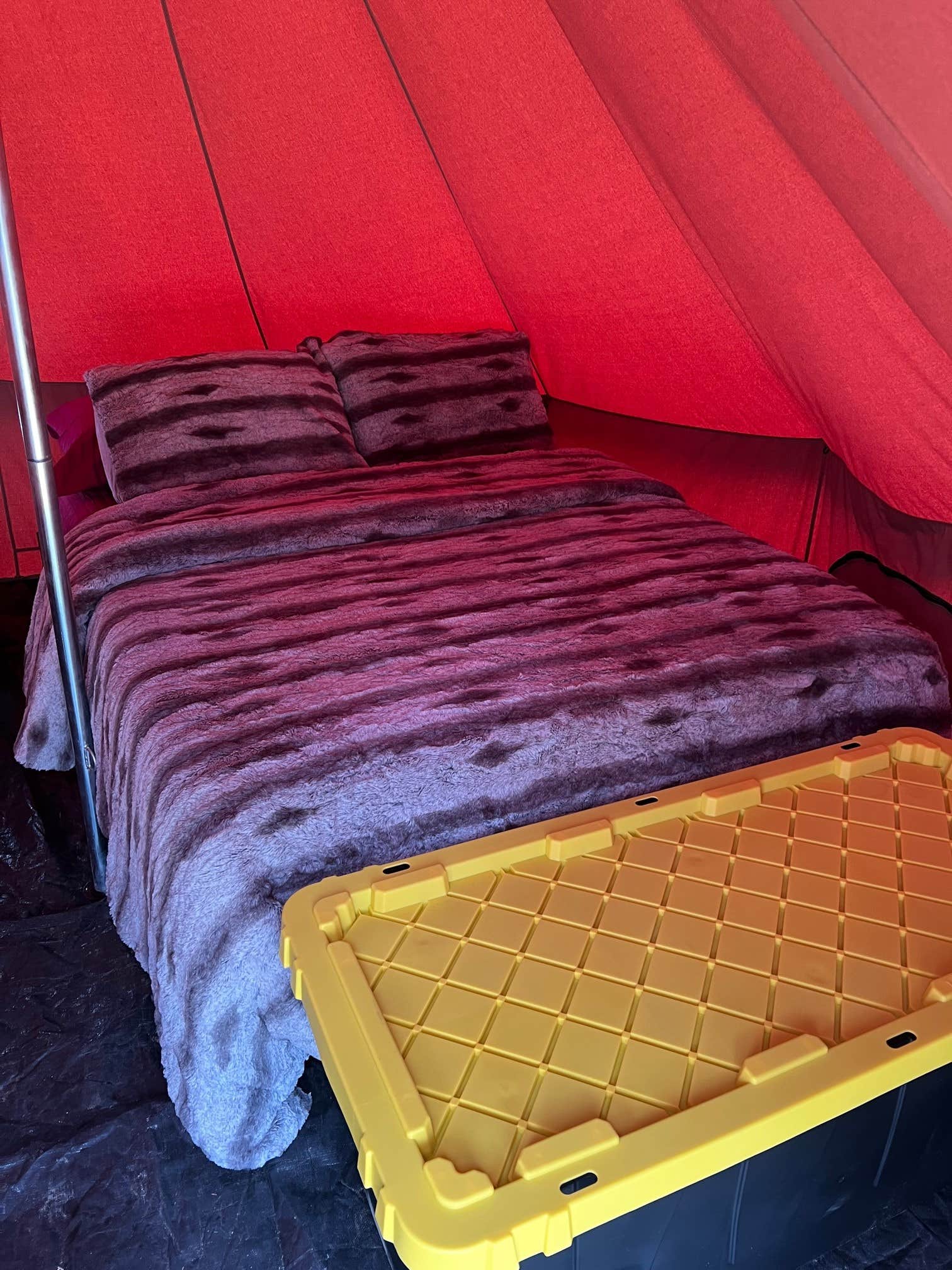 Mark D.'s photo of glamping accommodations at Etowah River Escape near Flowery Branch, GA