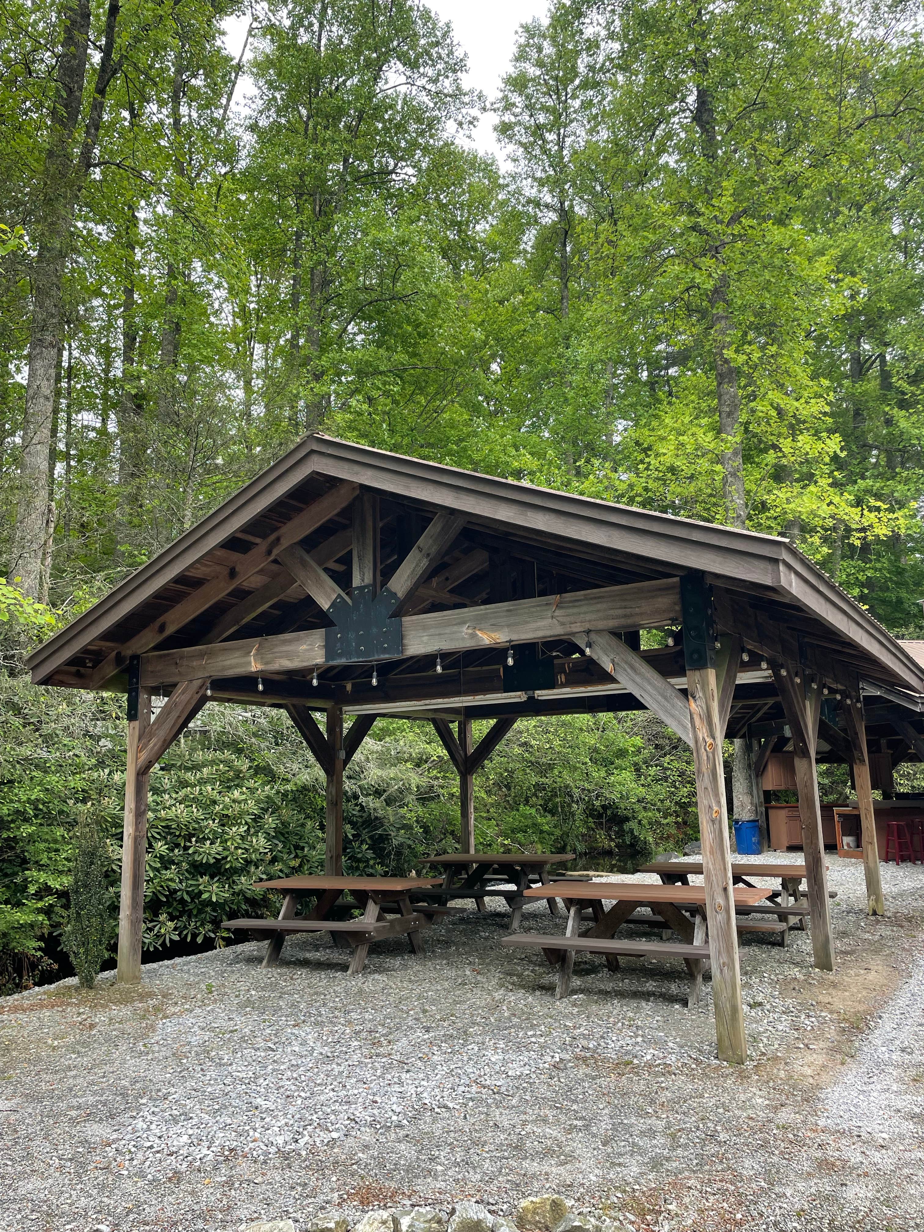 Camper-submitted photo at Blue Ridge Falls RV Resort near Balsam Grove, NC