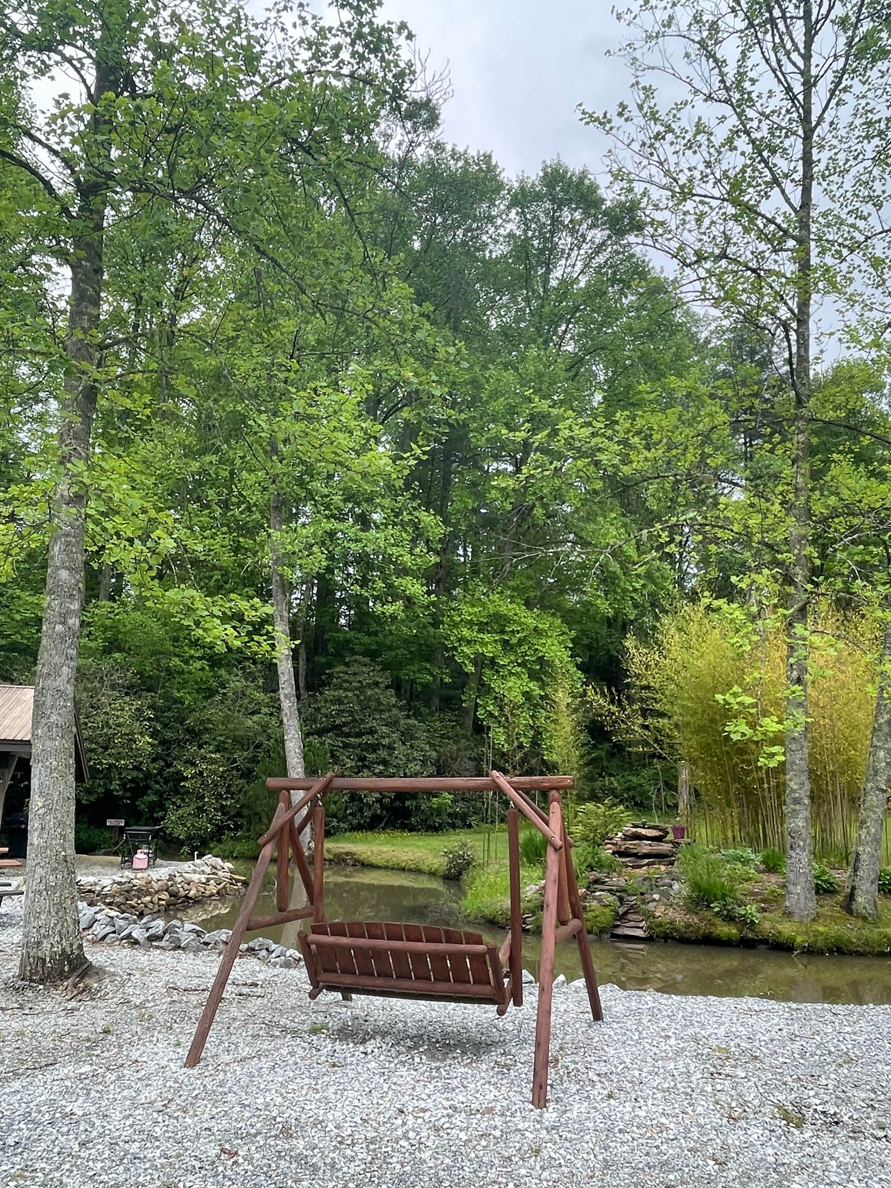 Camper-submitted photo at Blue Ridge Falls RV Resort near Balsam Grove, NC