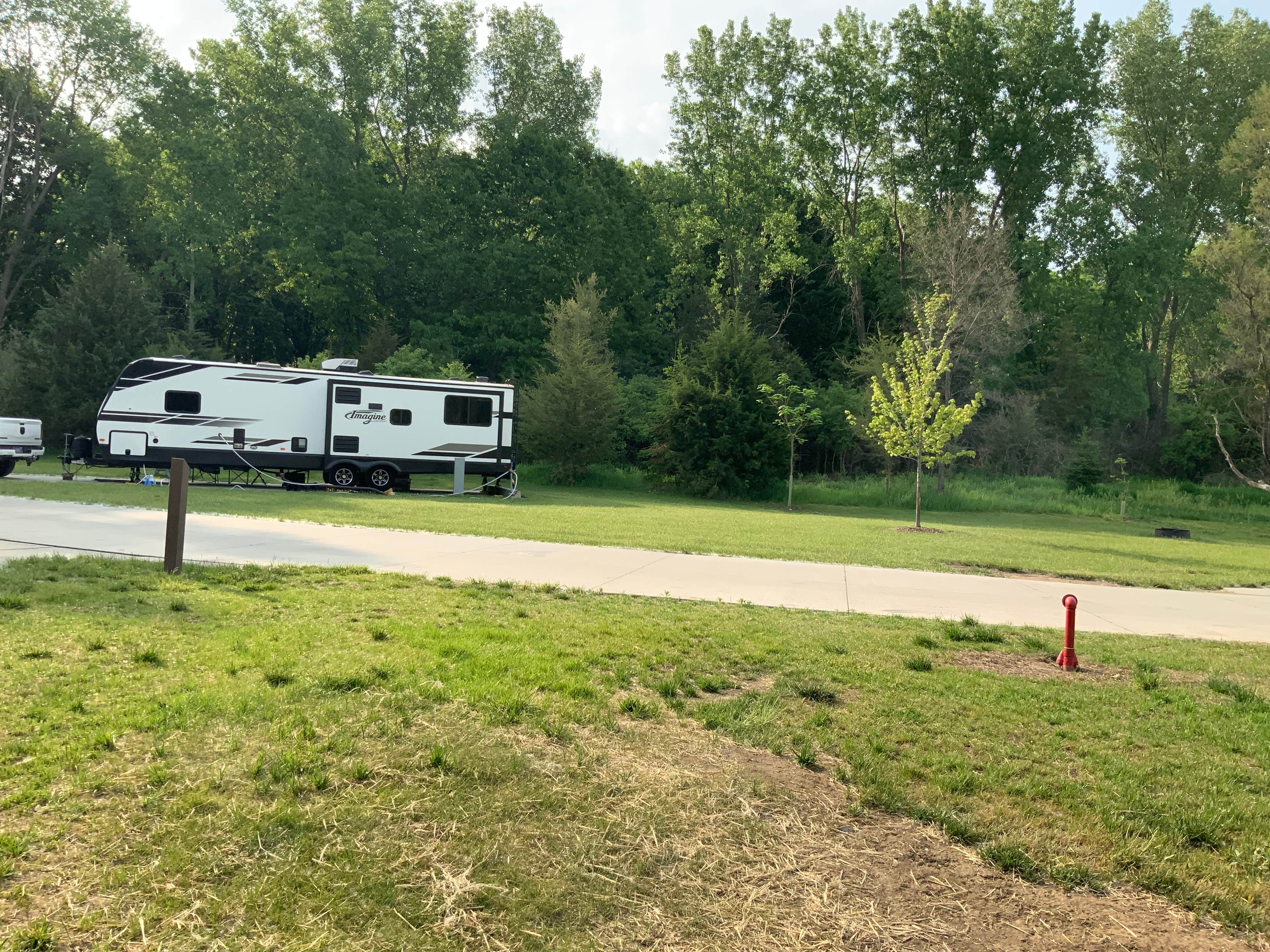 Camper-submitted photo at Lake Cunningham Campground near Council Bluffs, IA