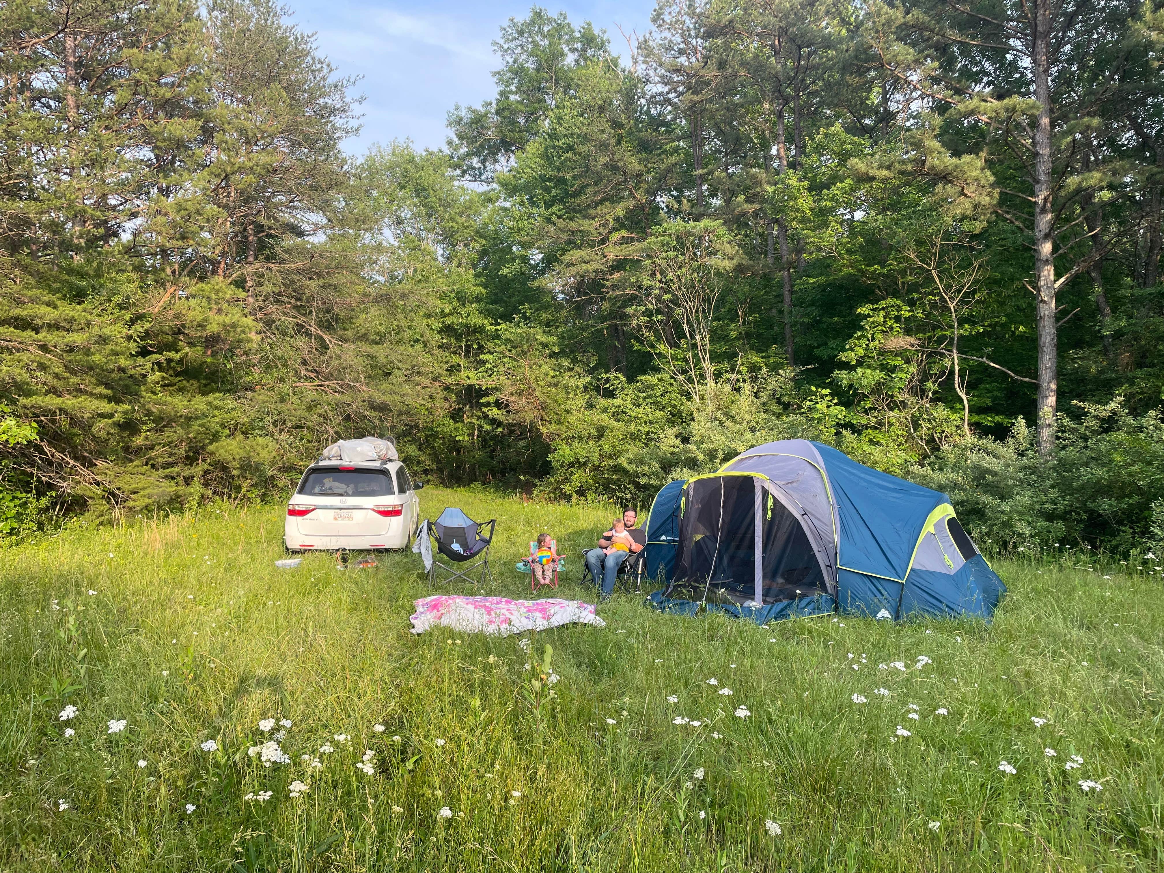 Sierra E.'s photo of a dispersed camping area at Swain Ridge near Byrdstown, TN