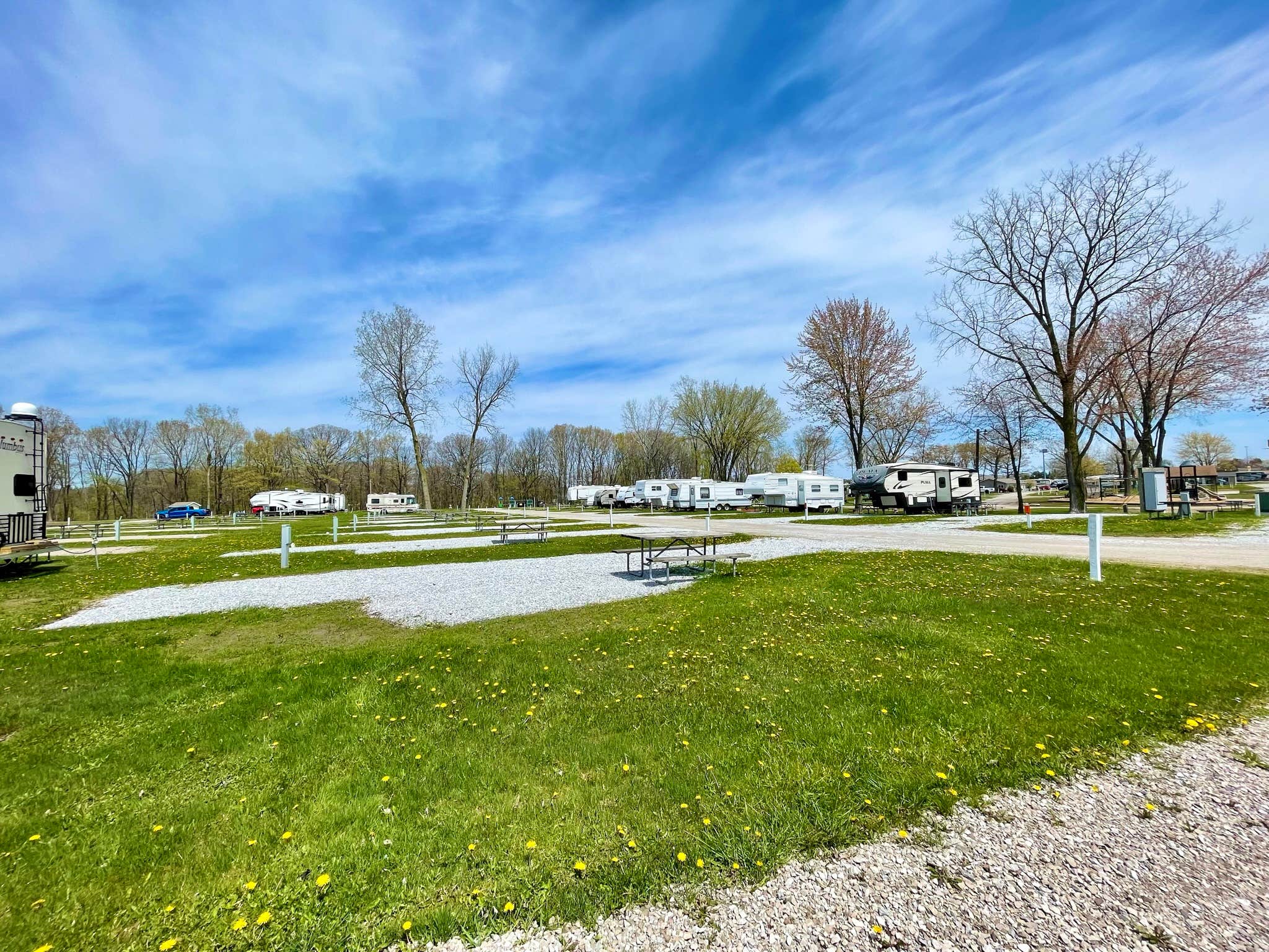 Camping near Lakeport State Park Campground: Dancing Fire Glamping and RV Resort, Port Huron, Michigan