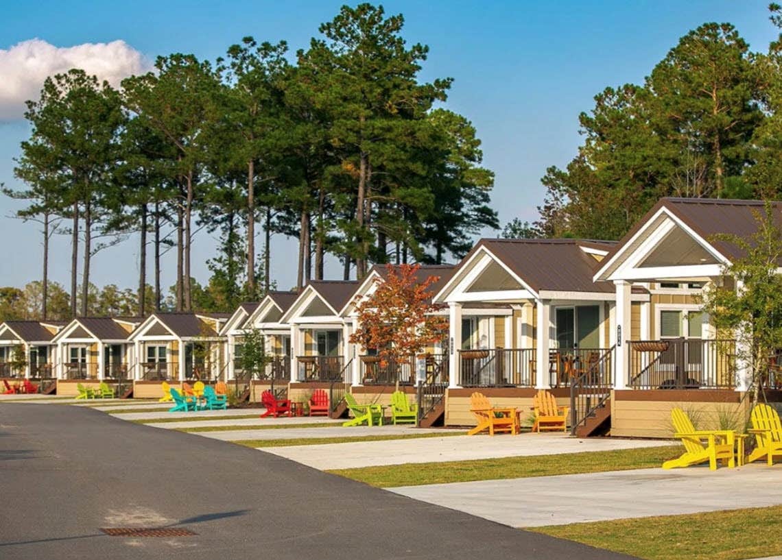 Camper-submitted photo at Dancing Fire Glamping and RV Resort near Avoca, MI