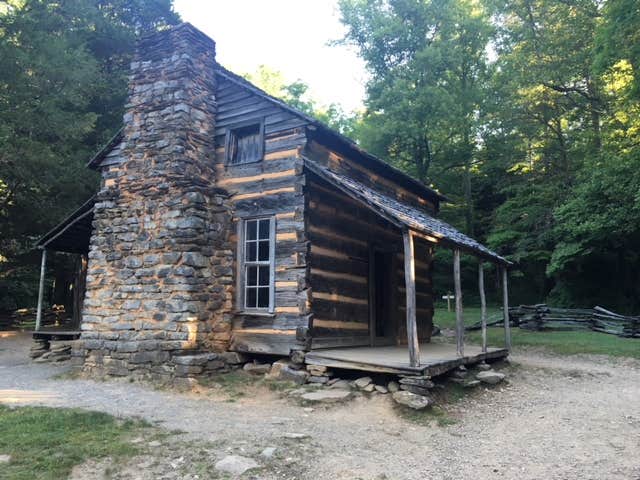 Alison C.'s photo of a cabin at Elkmont Campground — Great Smoky Mountains National Park near Bryson City, NC