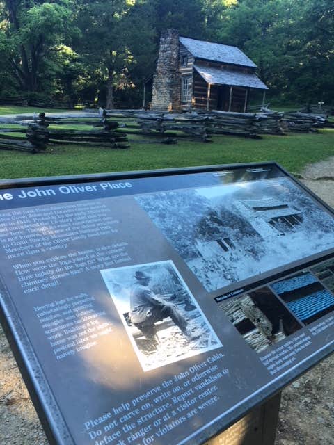 Alison C.'s photo of glamping accommodations at Elkmont Campground — Great Smoky Mountains National Park near Talbott, TN
