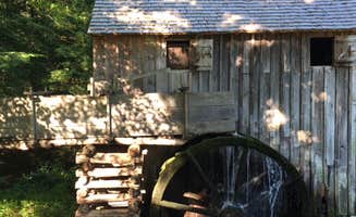 Alison C.'s photo of glamping accommodations at Elkmont Campground — Great Smoky Mountains National Park near Gatlinburg, TN