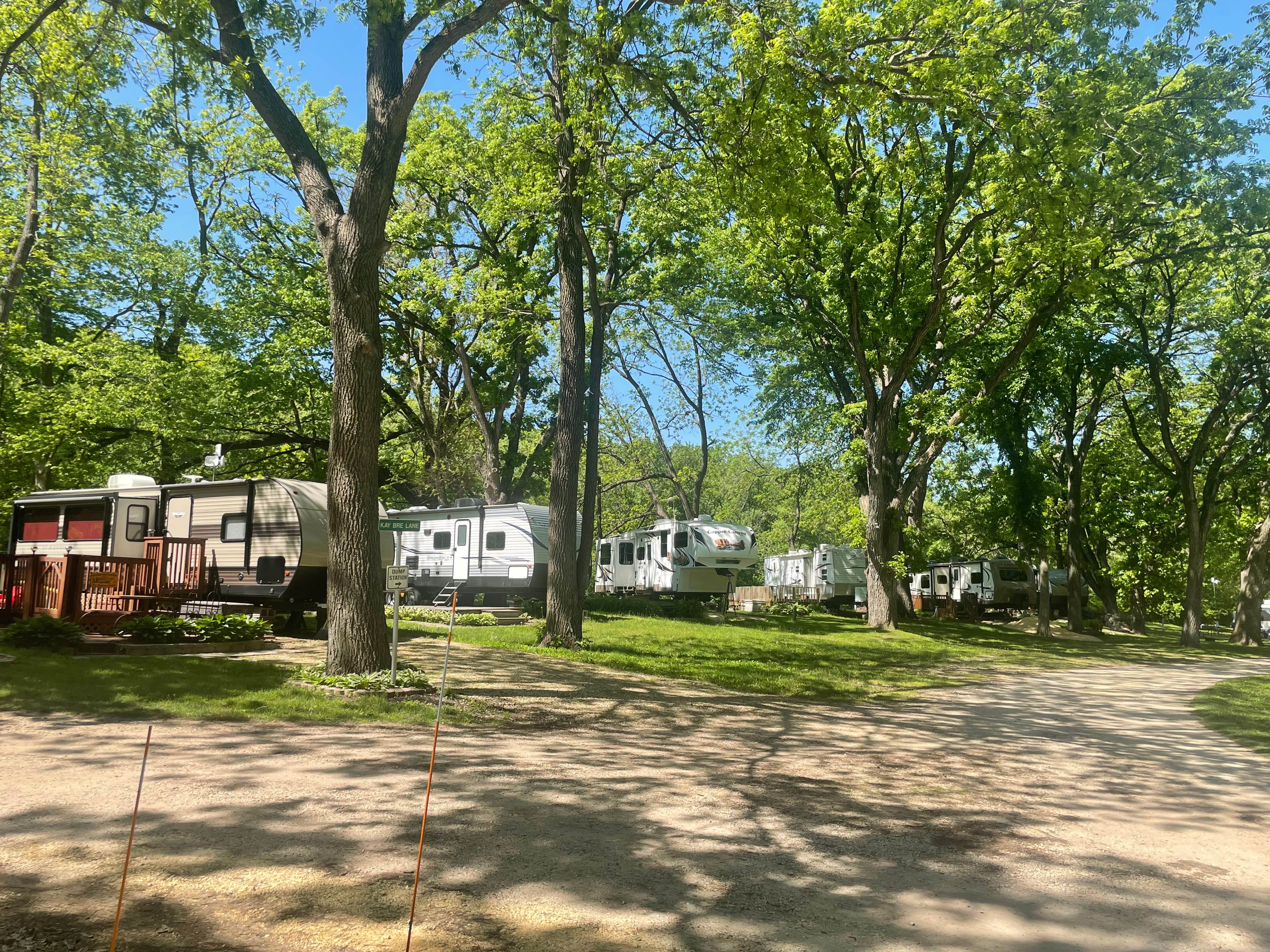 Brian O.'s photo of rv camping at Blackhawk Valley Campground near Cherry Valley, IL