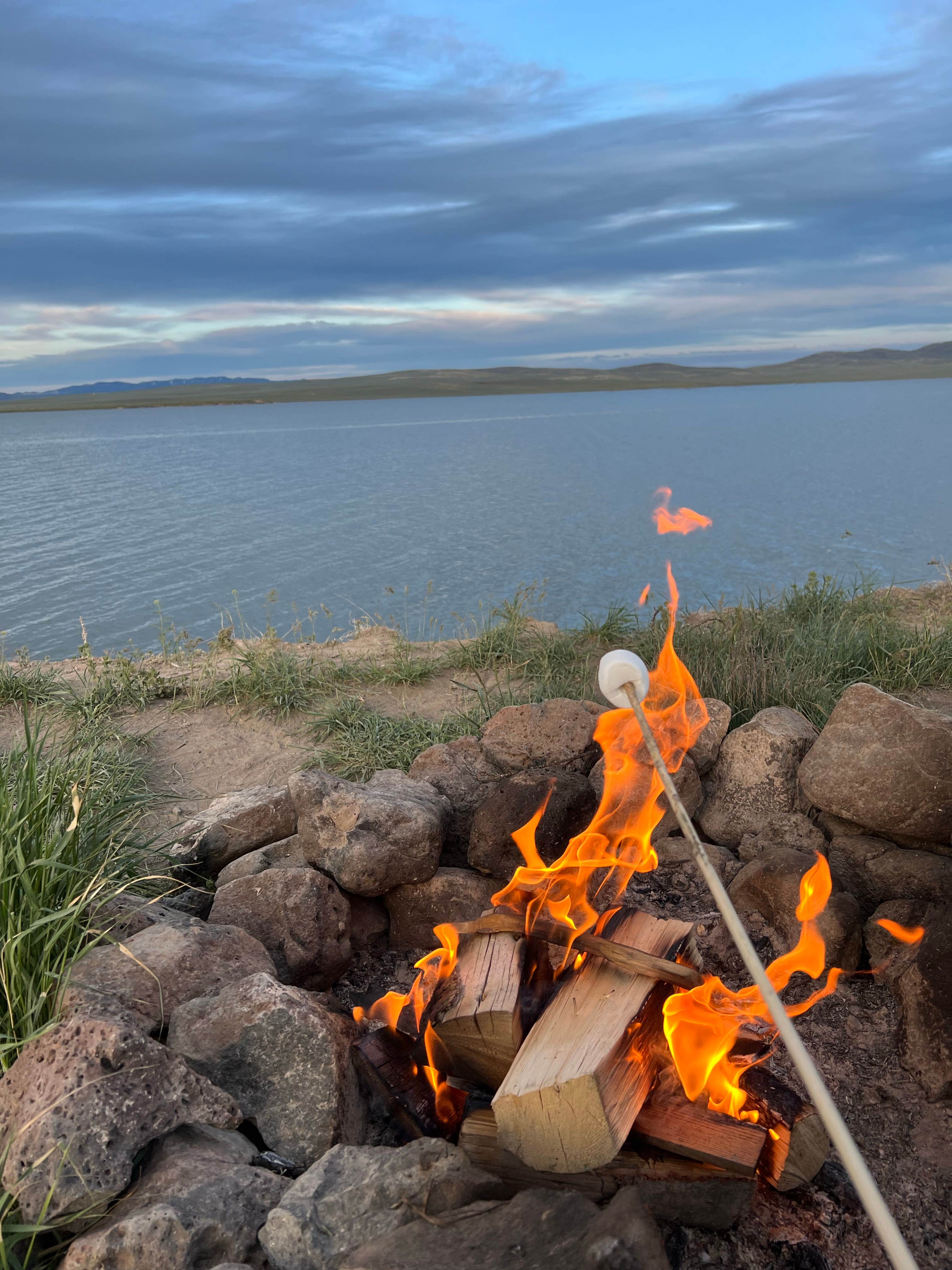 Camping near Birch Creek Historic Ranch: Antelope Reservoir, Jordan Valley, Oregon