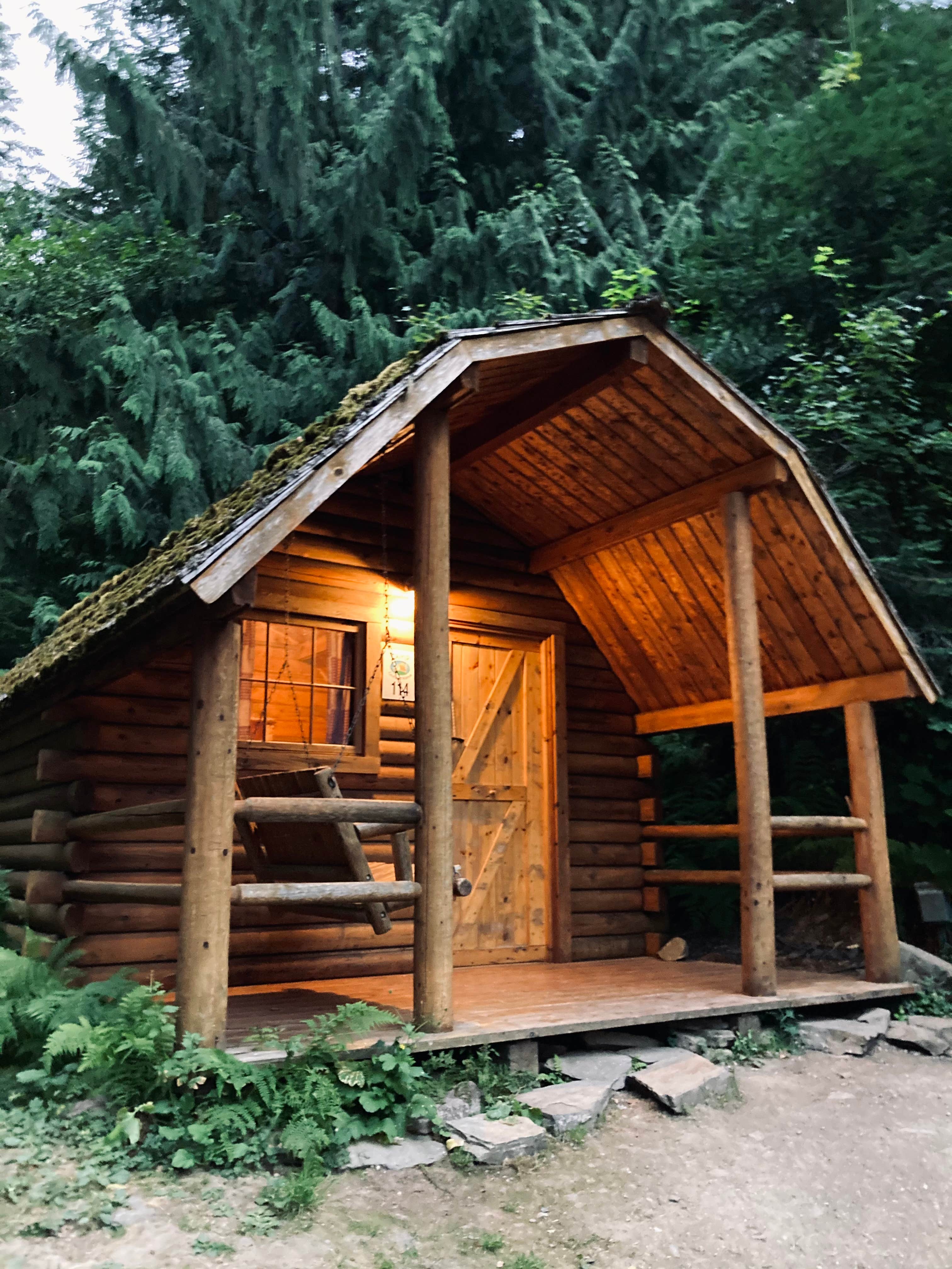 Matthew T.'s photo of glamping accommodations at Camp Coeur D Alene near Hope, ID