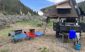 Eric B.'s photo of a dispersed camping area at Cow Creek Dispersed near Meeker, CO