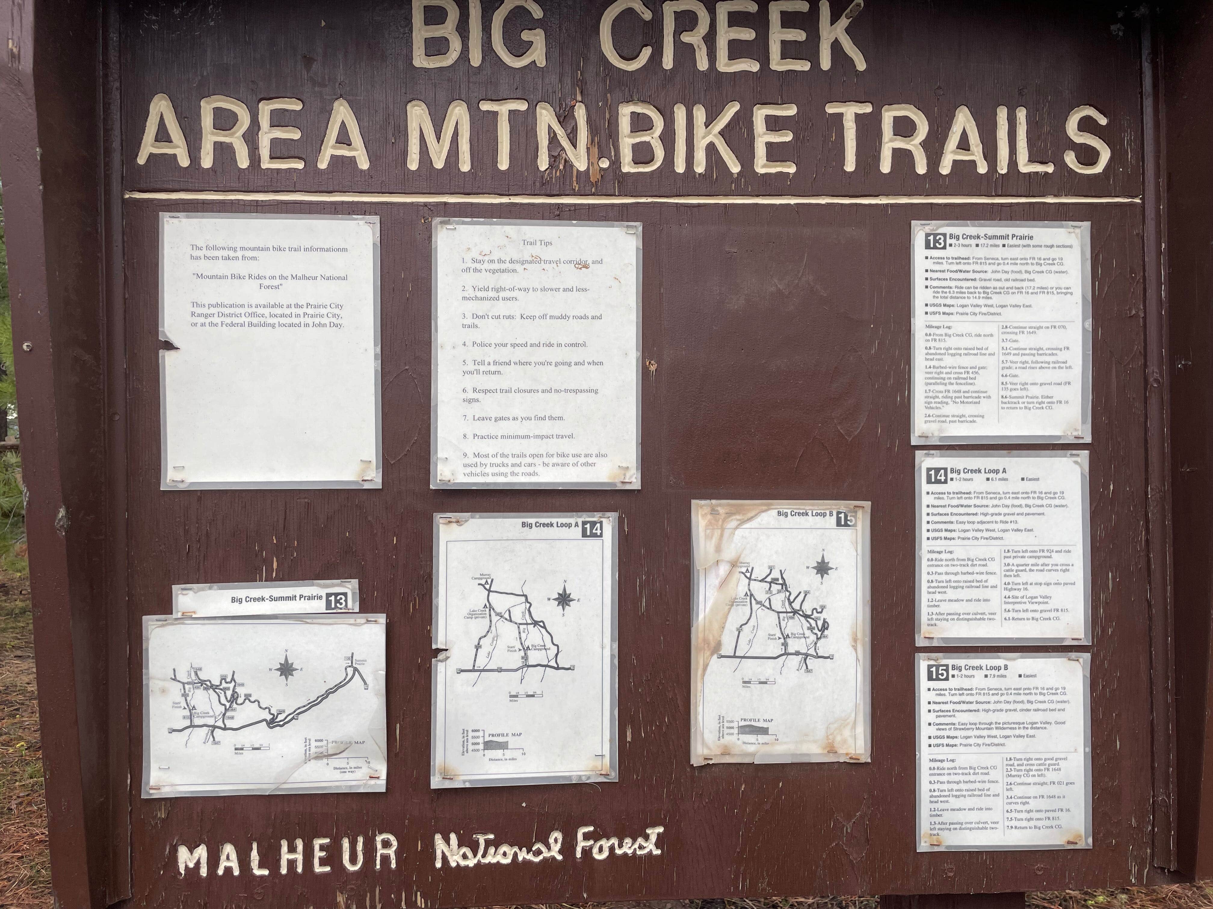 Camper-submitted photo at Big Creek near Malheur National Forest